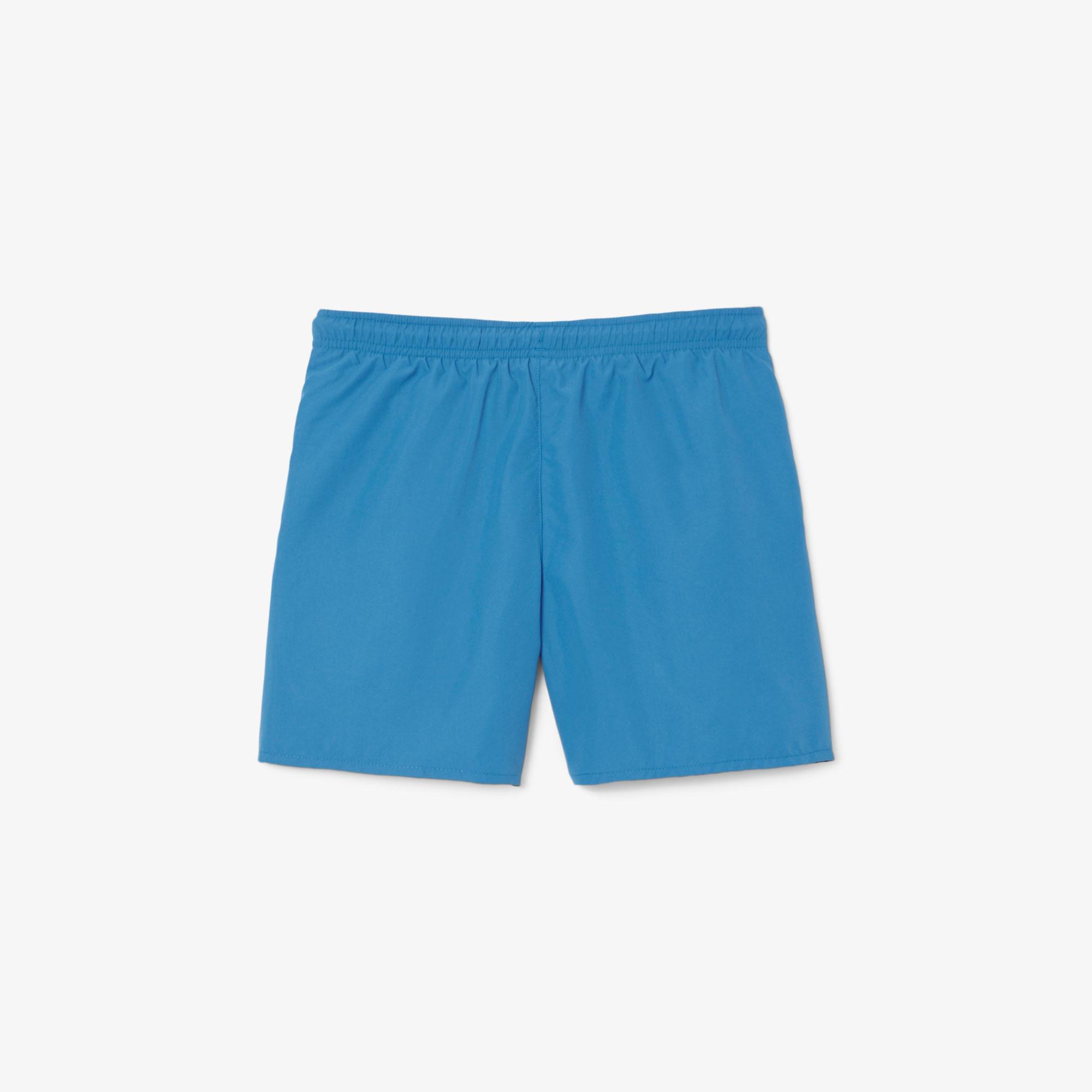 Lacoste Erkek Çocuk Mavi Deniz Şortu