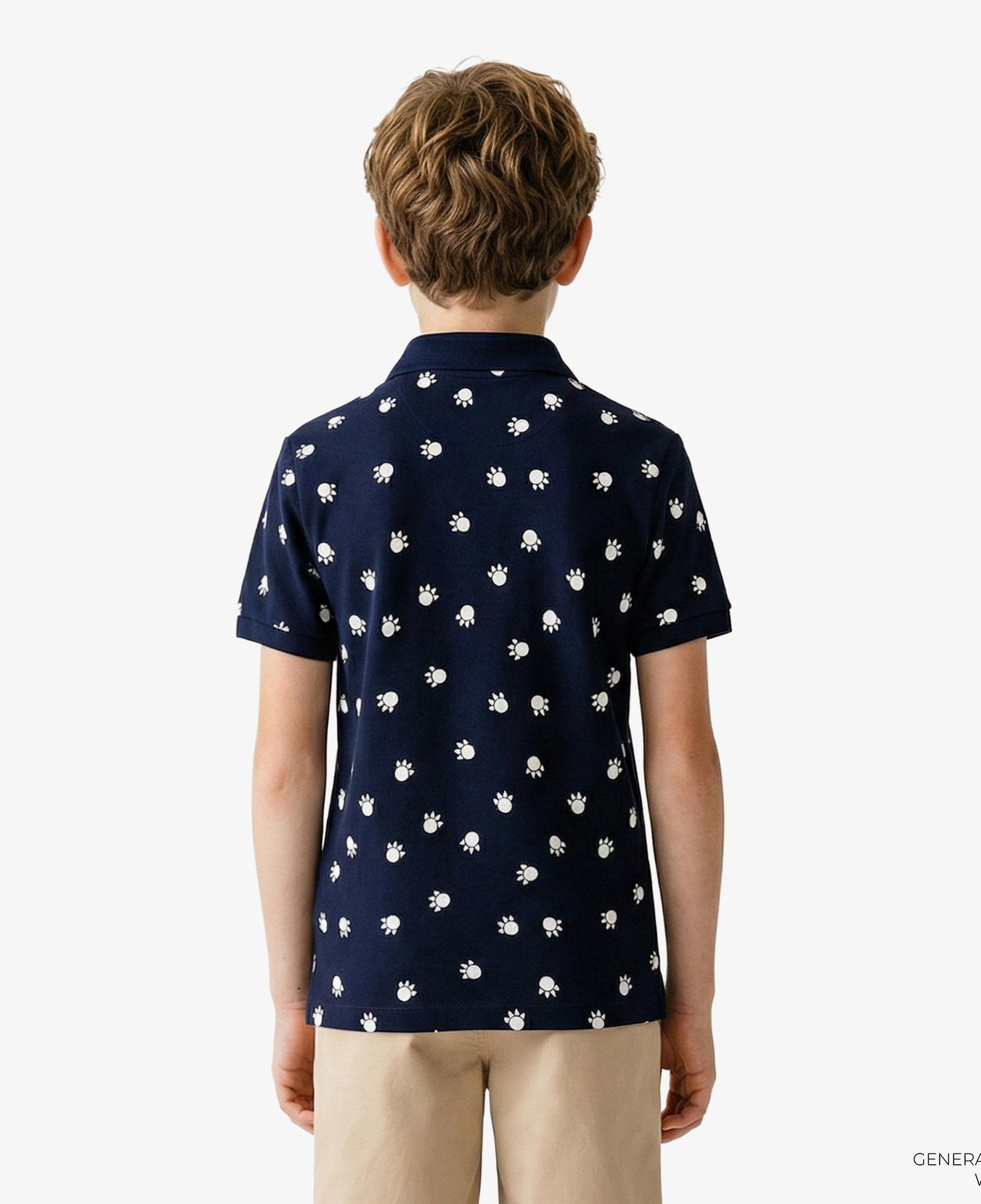 Lacoste Çocuk Lacivert Polo