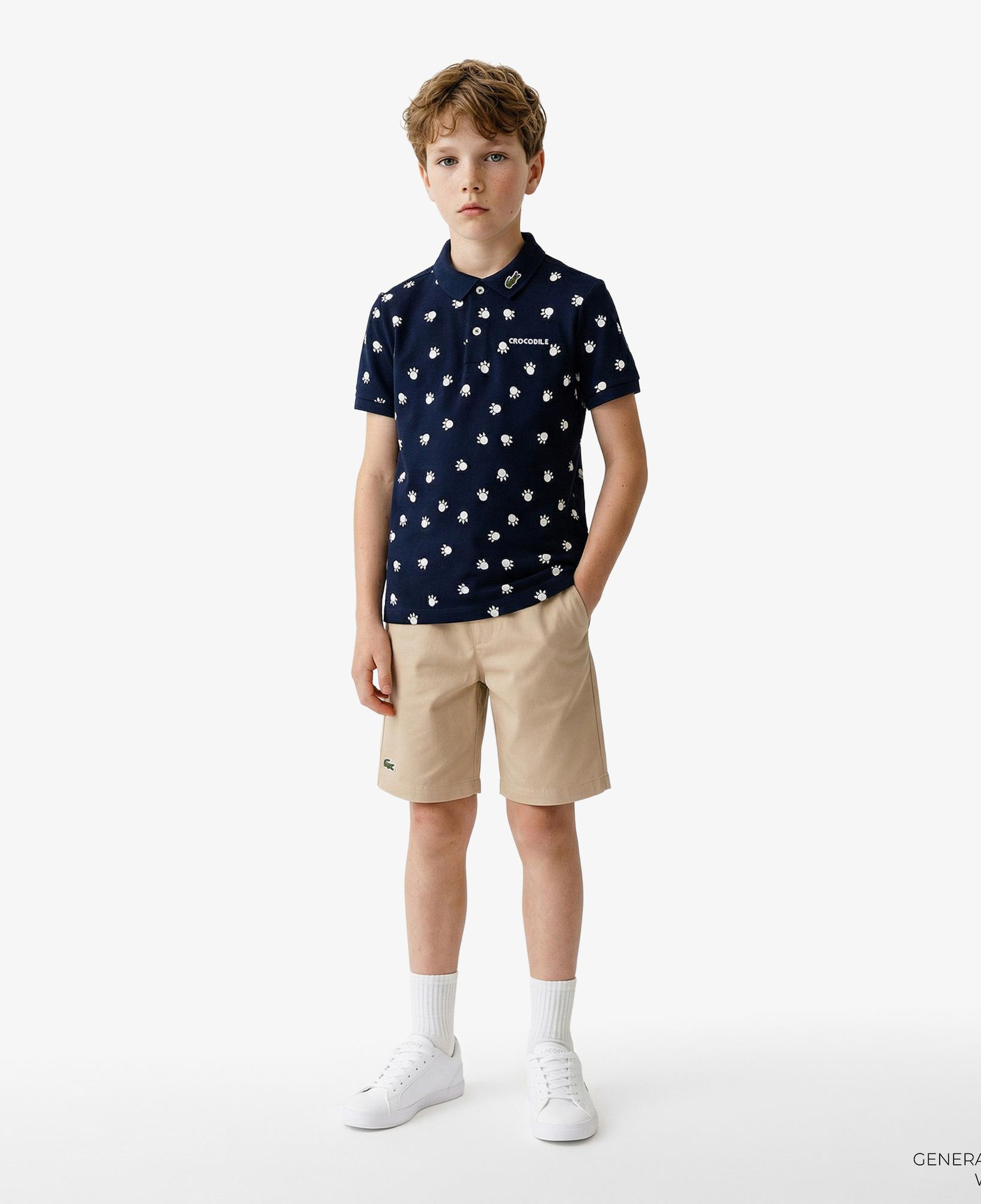 Lacoste Çocuk Lacivert Polo