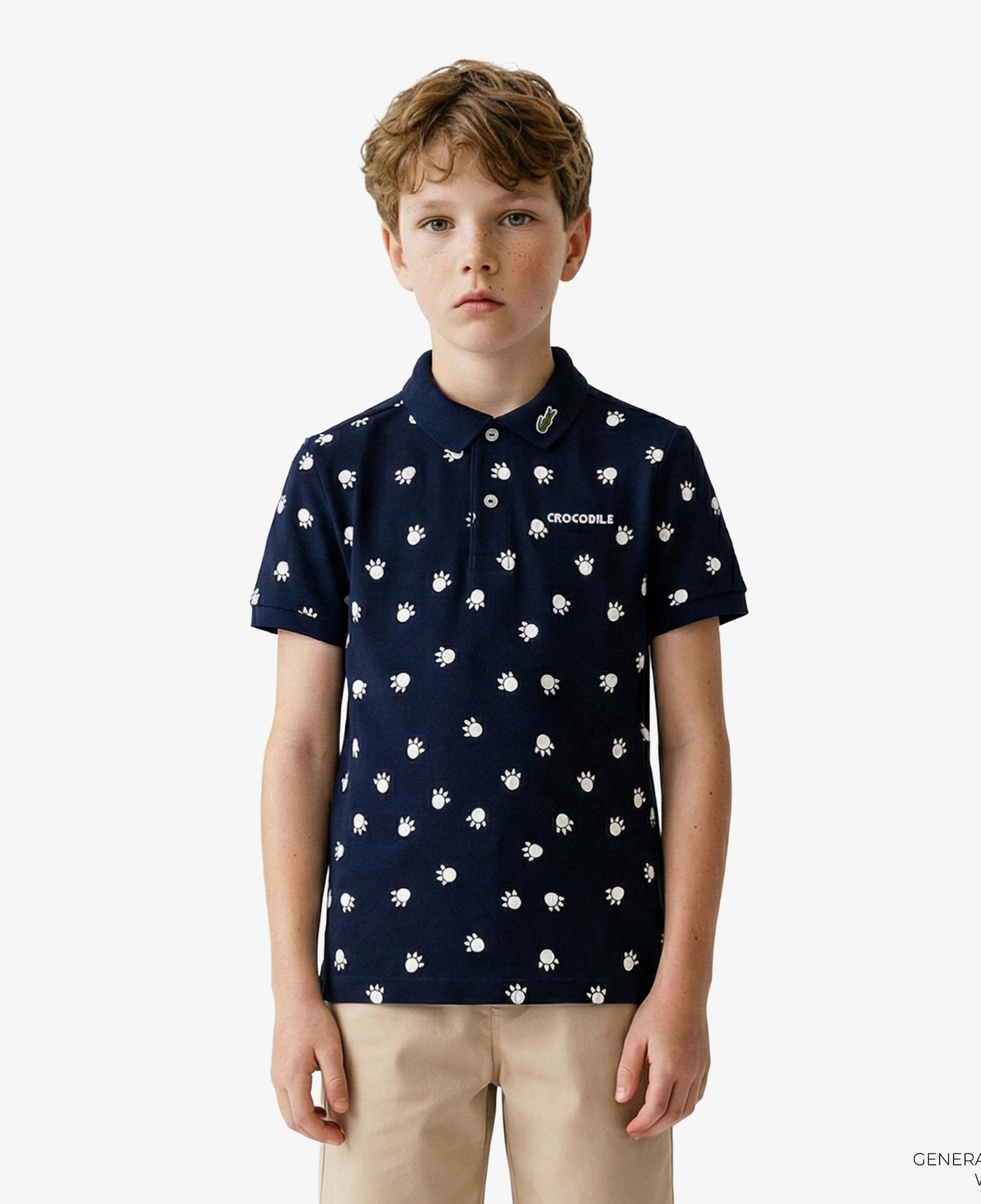Lacoste Çocuk Lacivert Polo