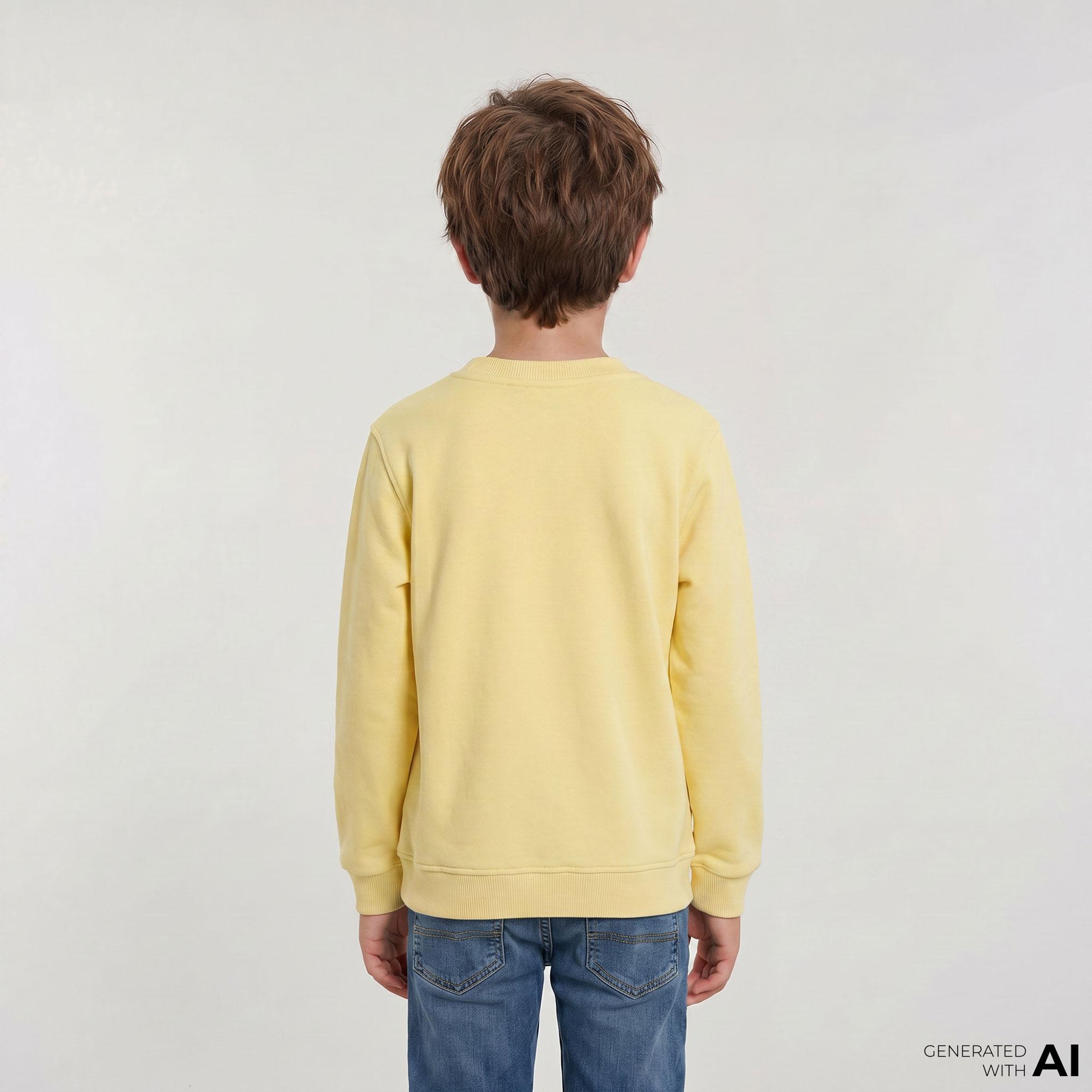 Lacoste Çocuk Sarı Sweatshirt
