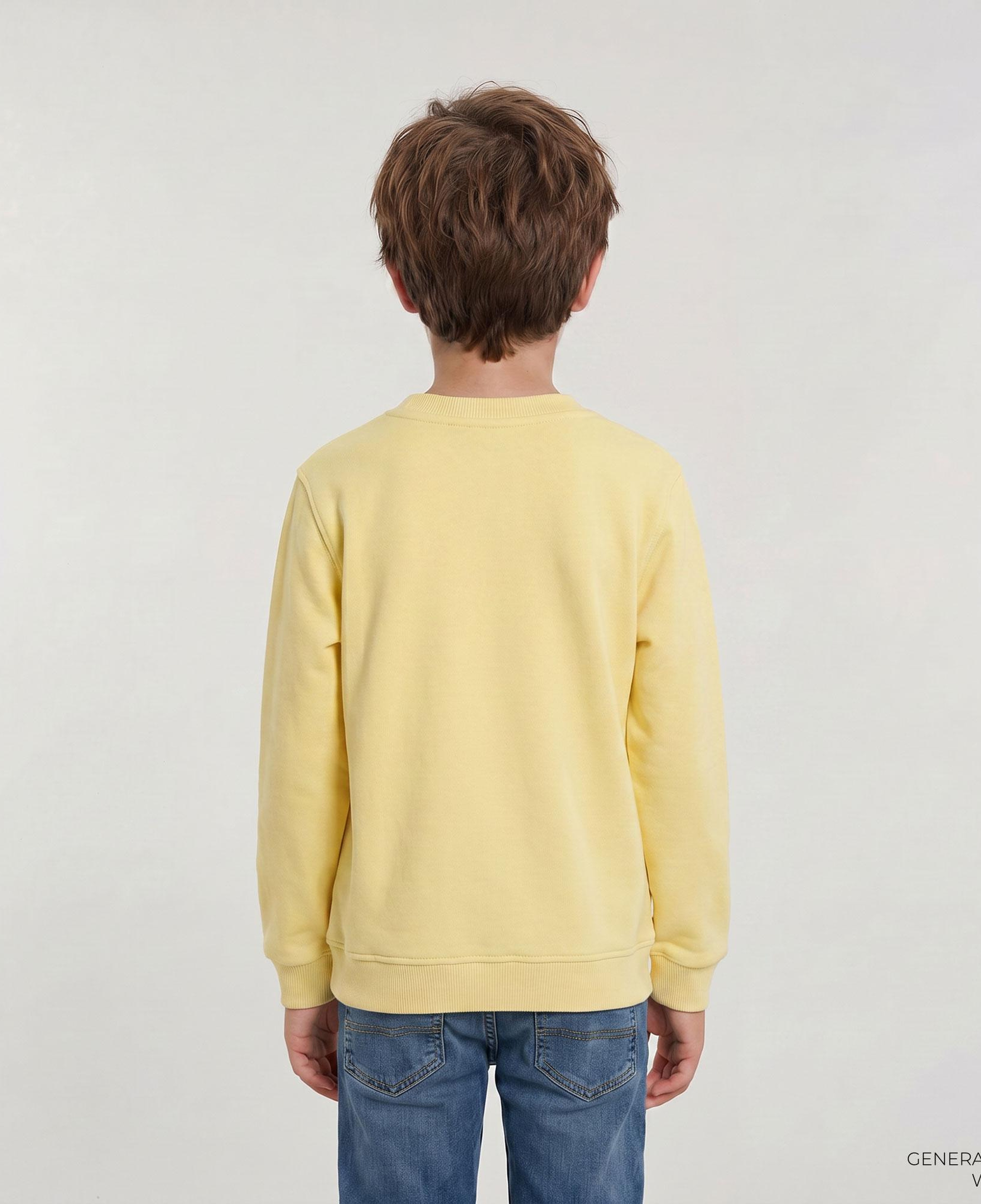 Lacoste Çocuk Sarı Sweatshirt