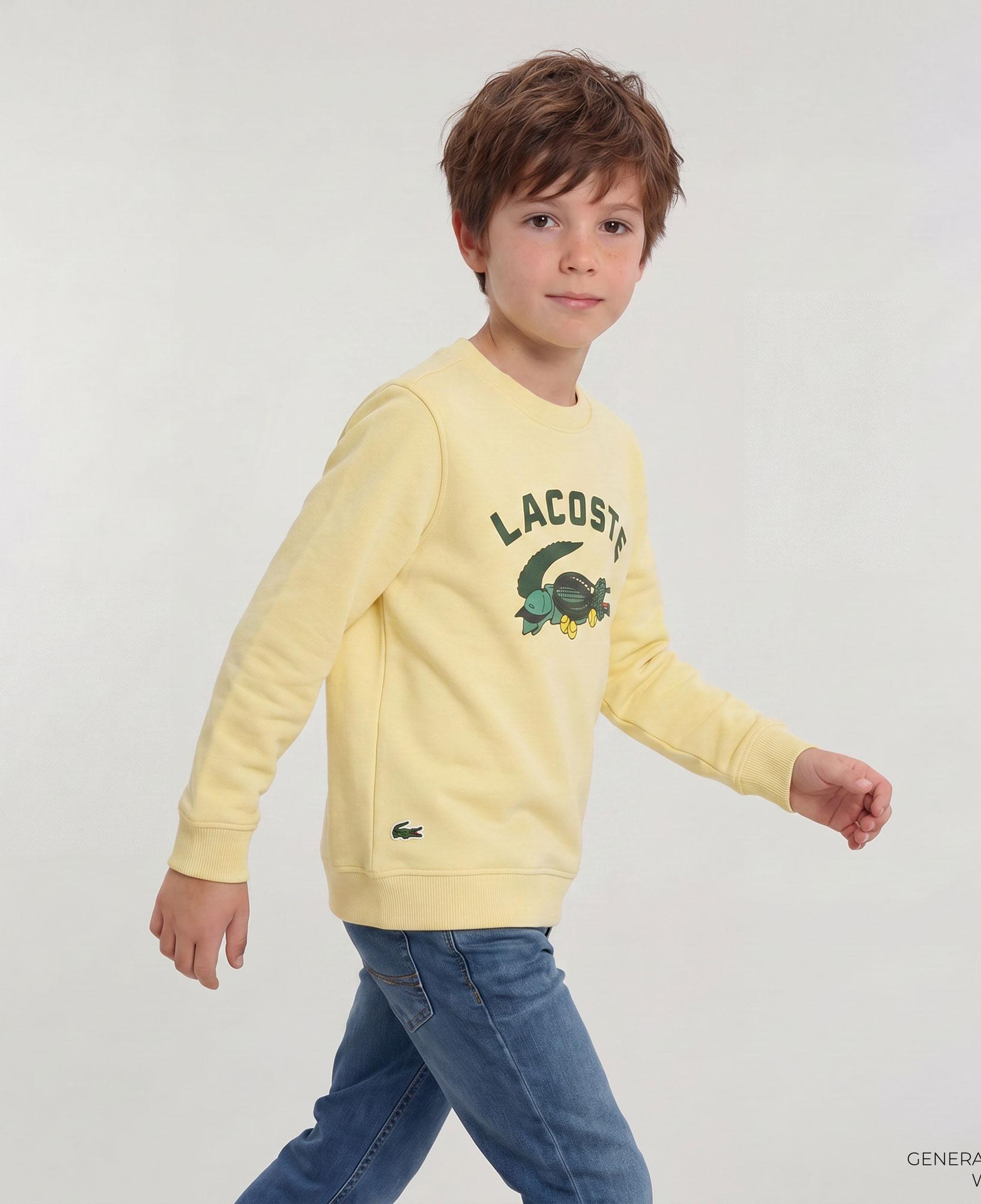 Lacoste Çocuk Sarı Sweatshirt
