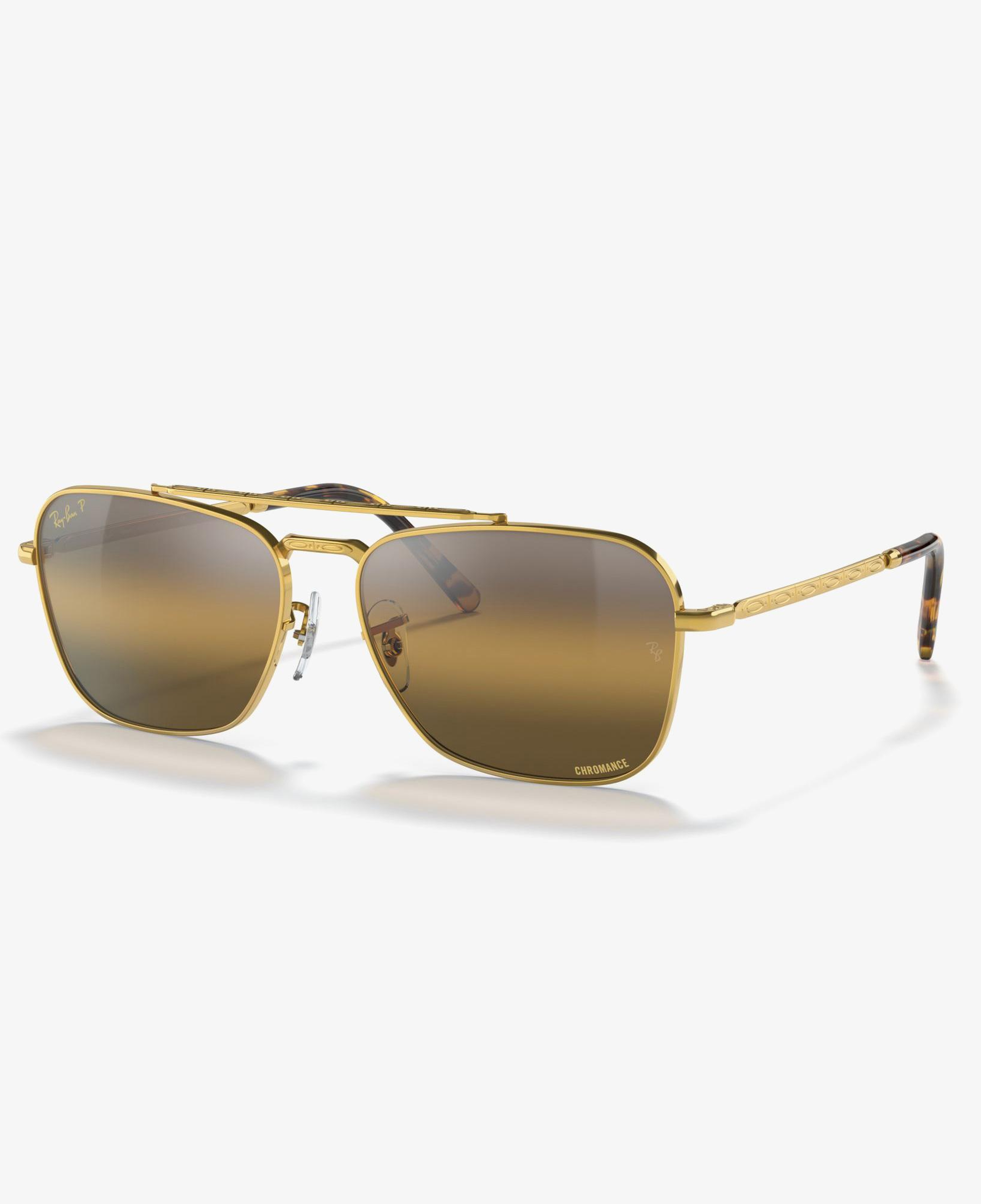 Ray-Ban New Caravan Unisex Altın Rengi Güneş Gözlüğü