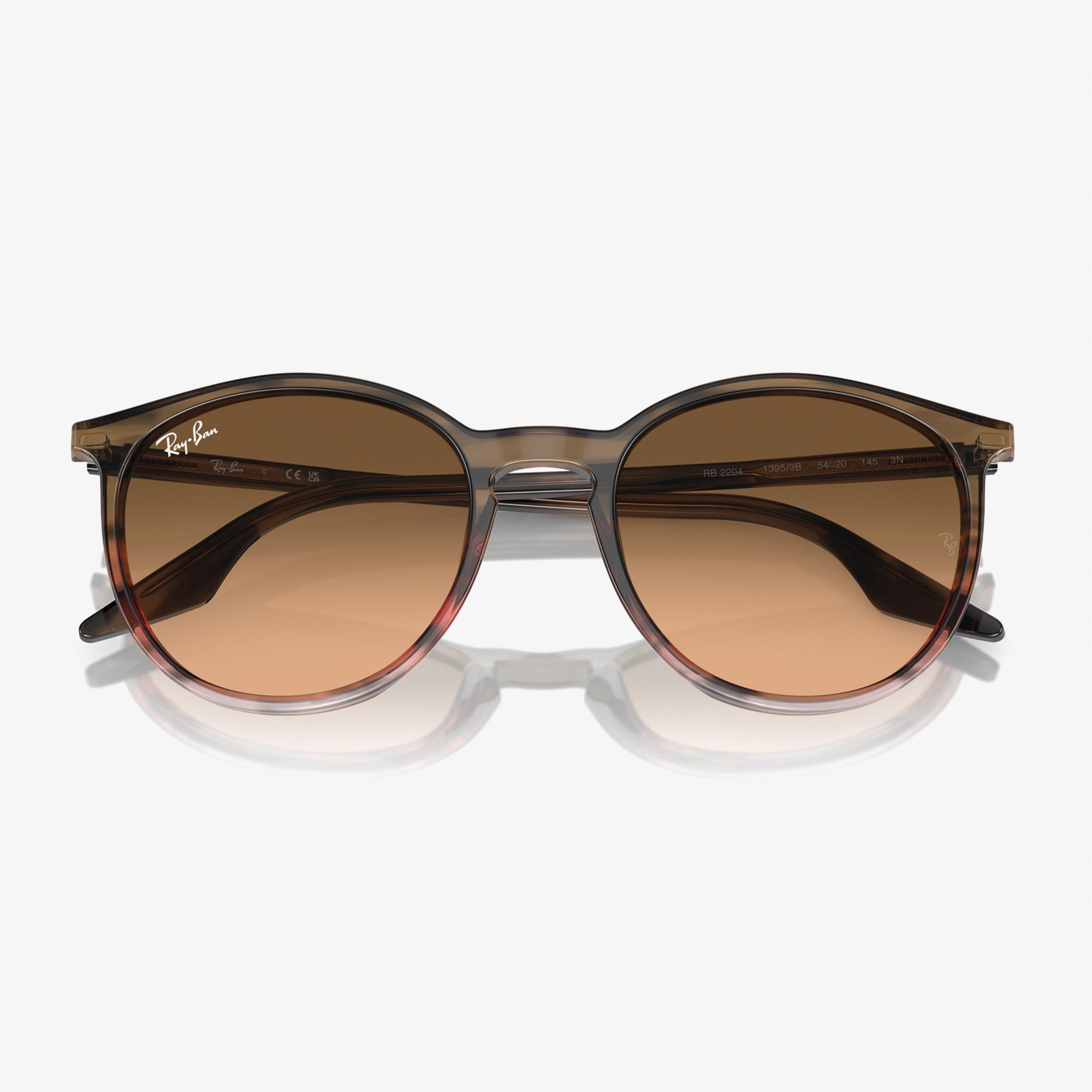 RAY-BAN 0RB2204 Acetate Unisex Kahverengi Güneş Gözlüğü