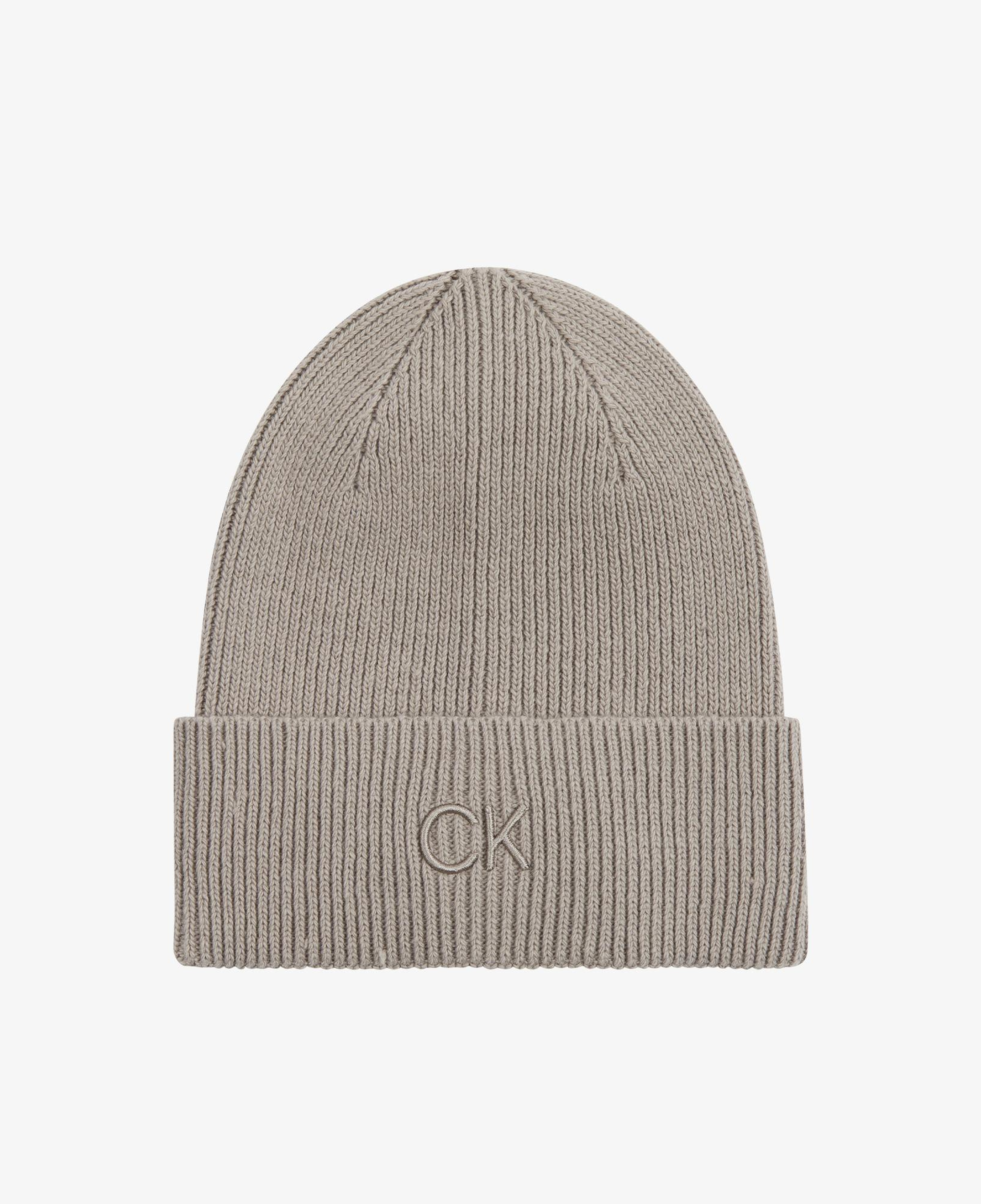 Calvin Klein Emroidery Fine Kadın Gri Bere