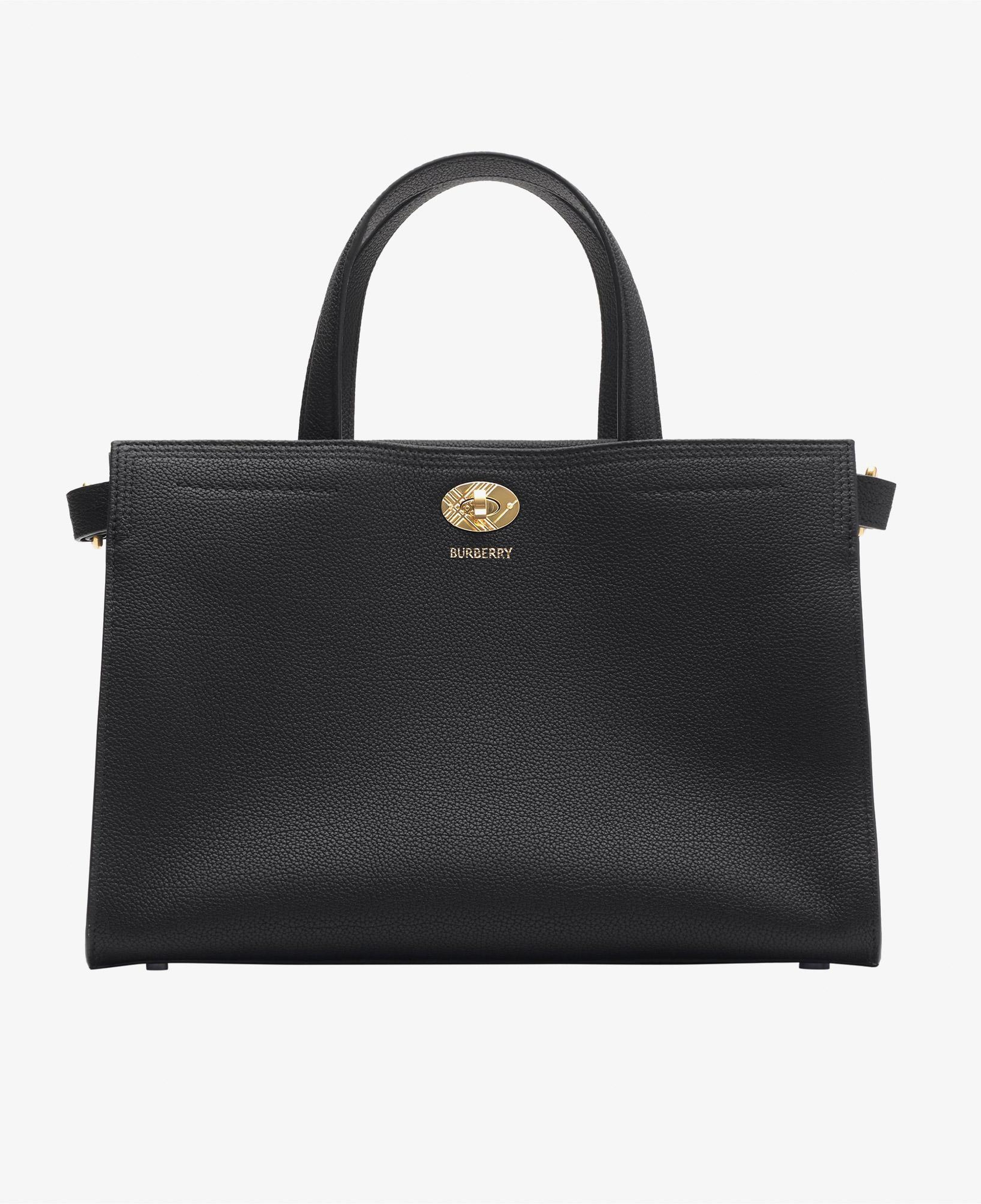 Burberry Small Cotswolds Tote Kadın Siyah Omuz Çantası