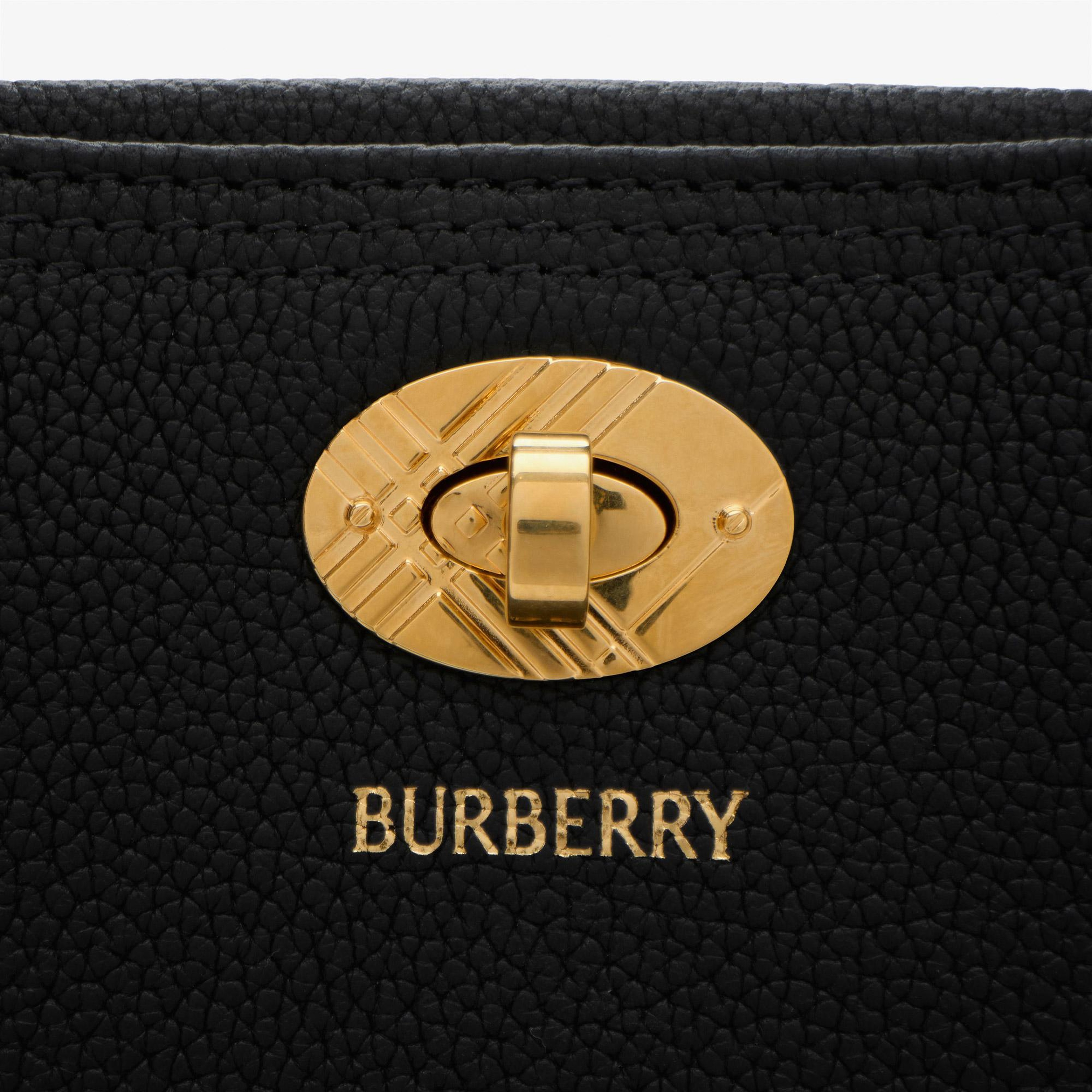 Burberry Small Cotswolds Tote Kadın Siyah Omuz Çantası