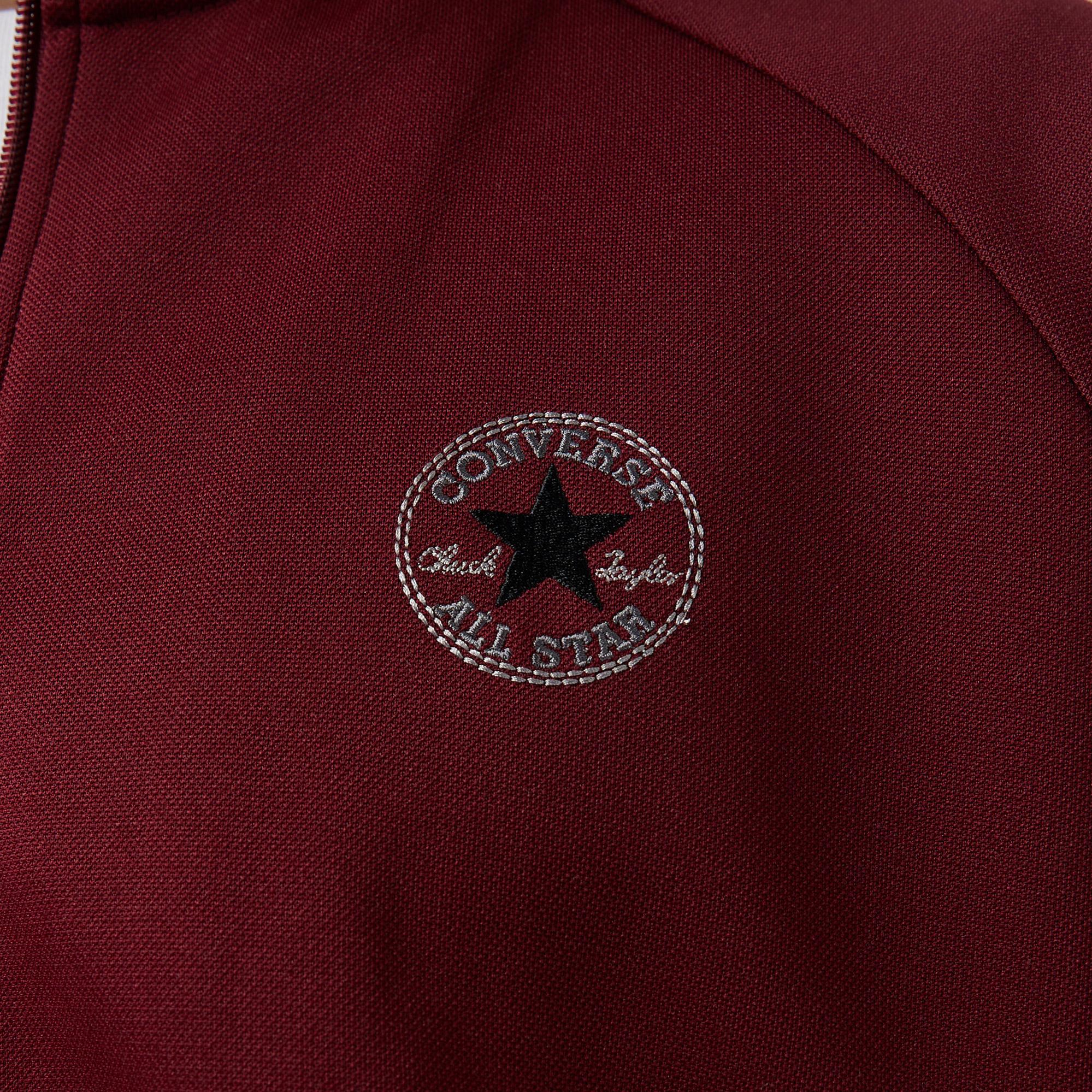 Converse Standard Fit Erkek Bordo Ceket