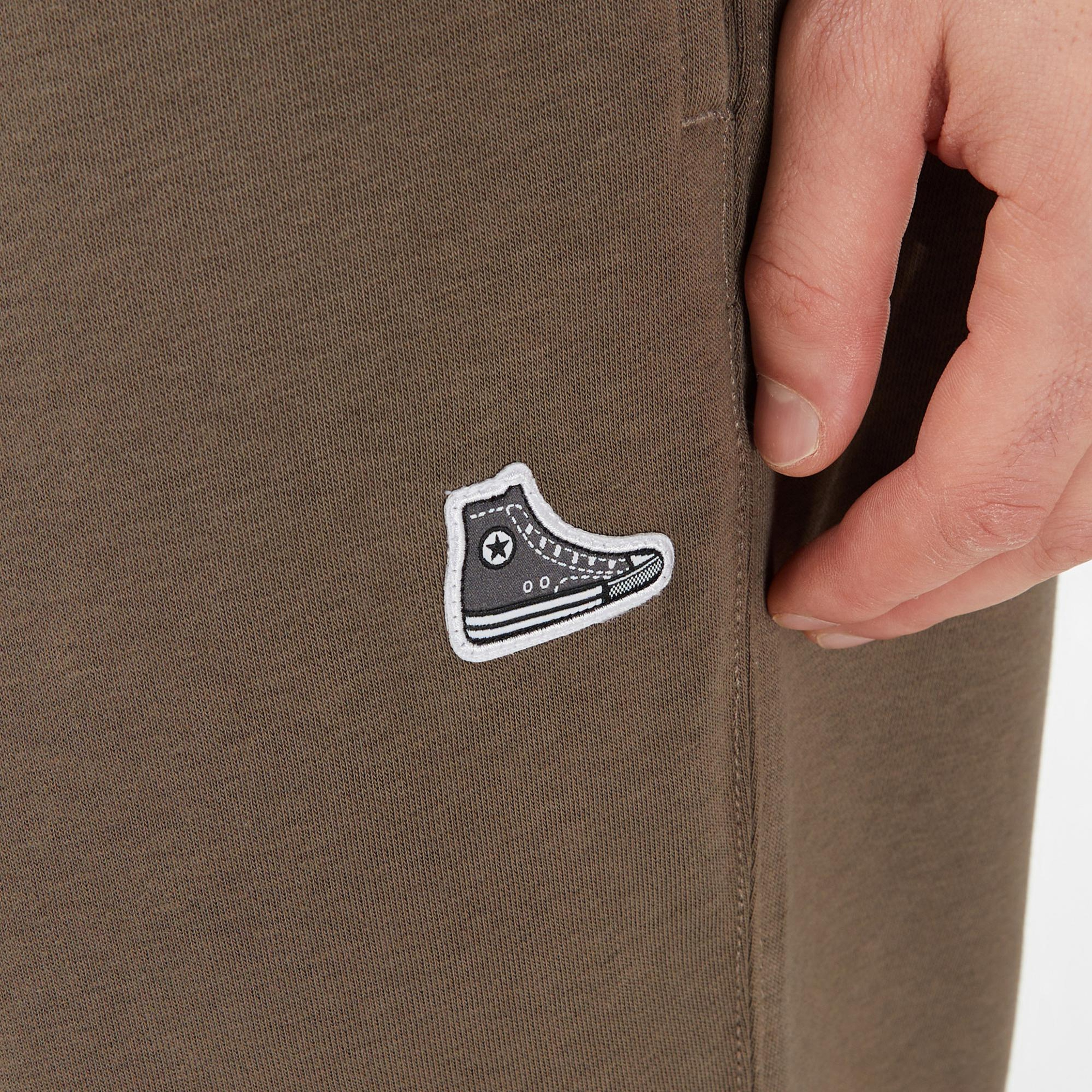 Converse Sneaker Patch Erkek Gri Eşofman Altı