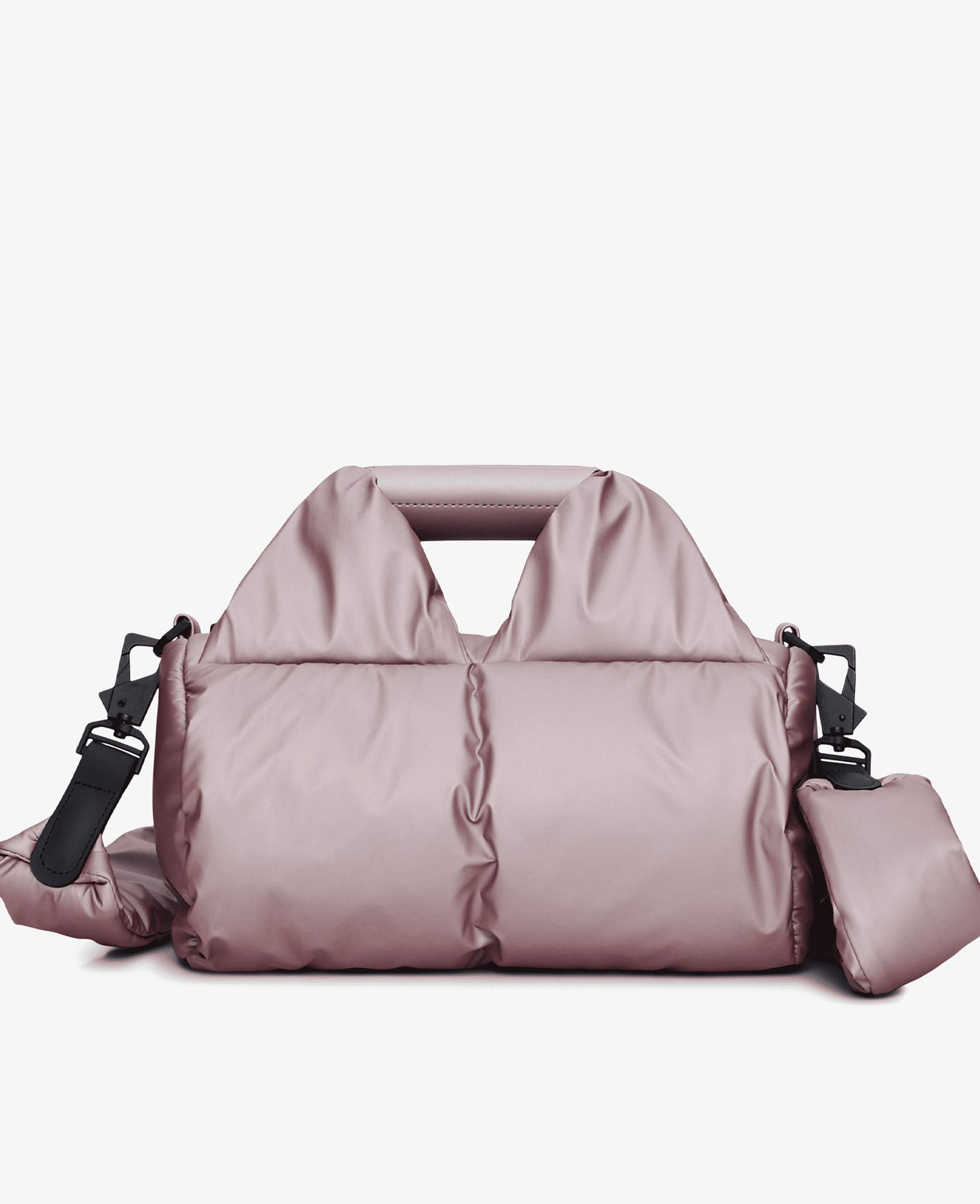 Rains Nyssa Puffer Duffel Mini Unisex Kahverengi Omuz Çantası