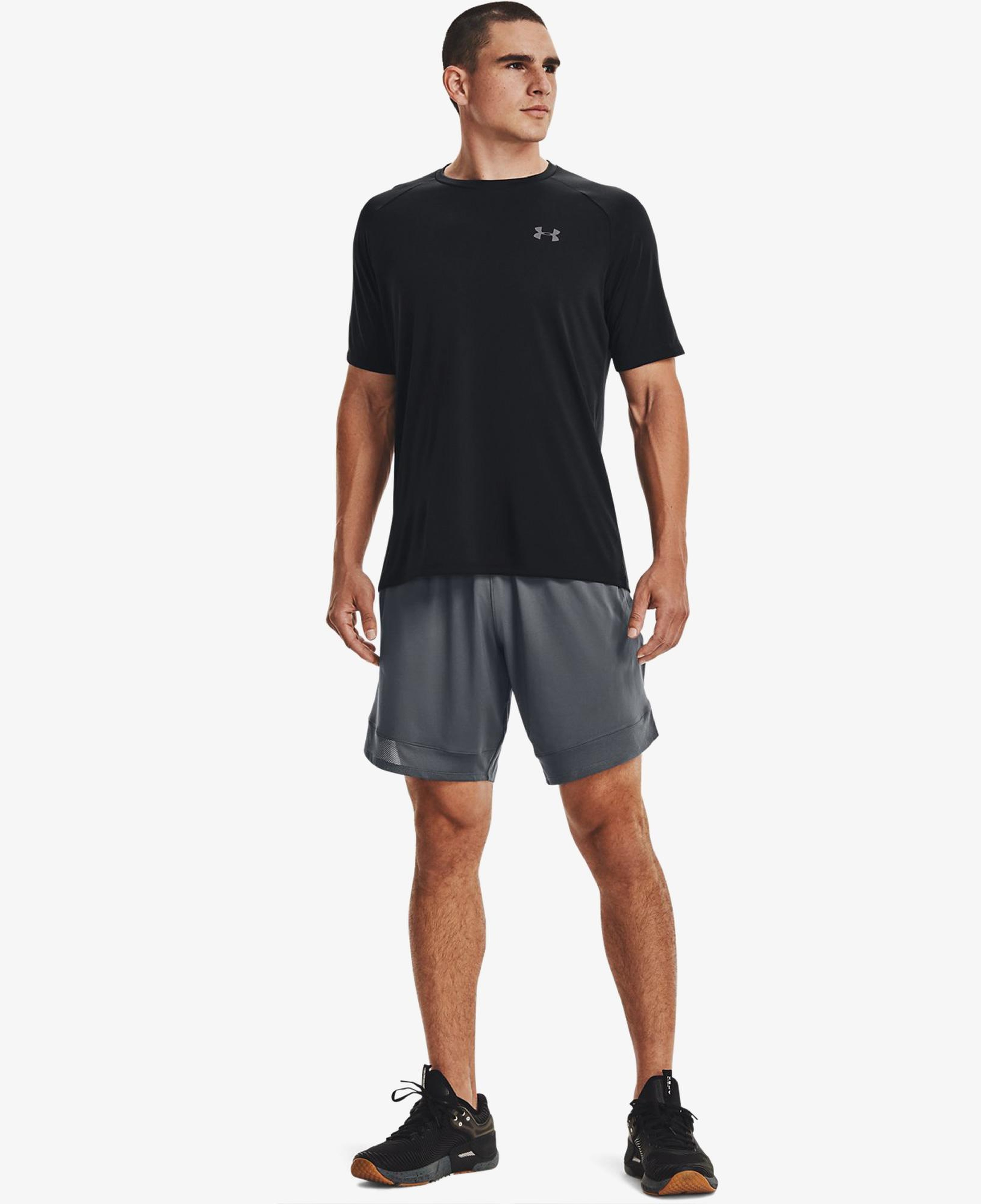 Under Armour Tech 2.0 Ss Tee Erkek Siyah Antrenman T-Shirt