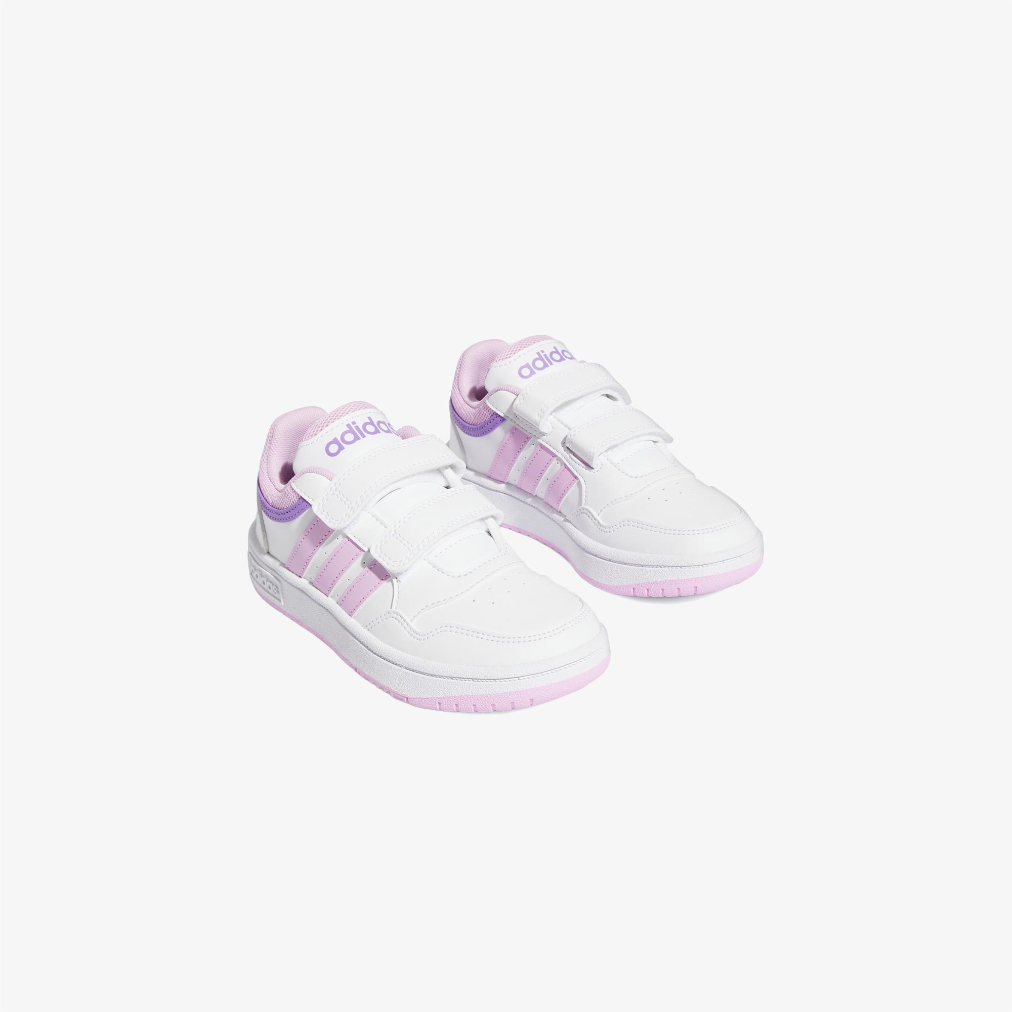 adidas Hoops 3.0 Cf C Çocuk Beyaz Spor Ayakkabı