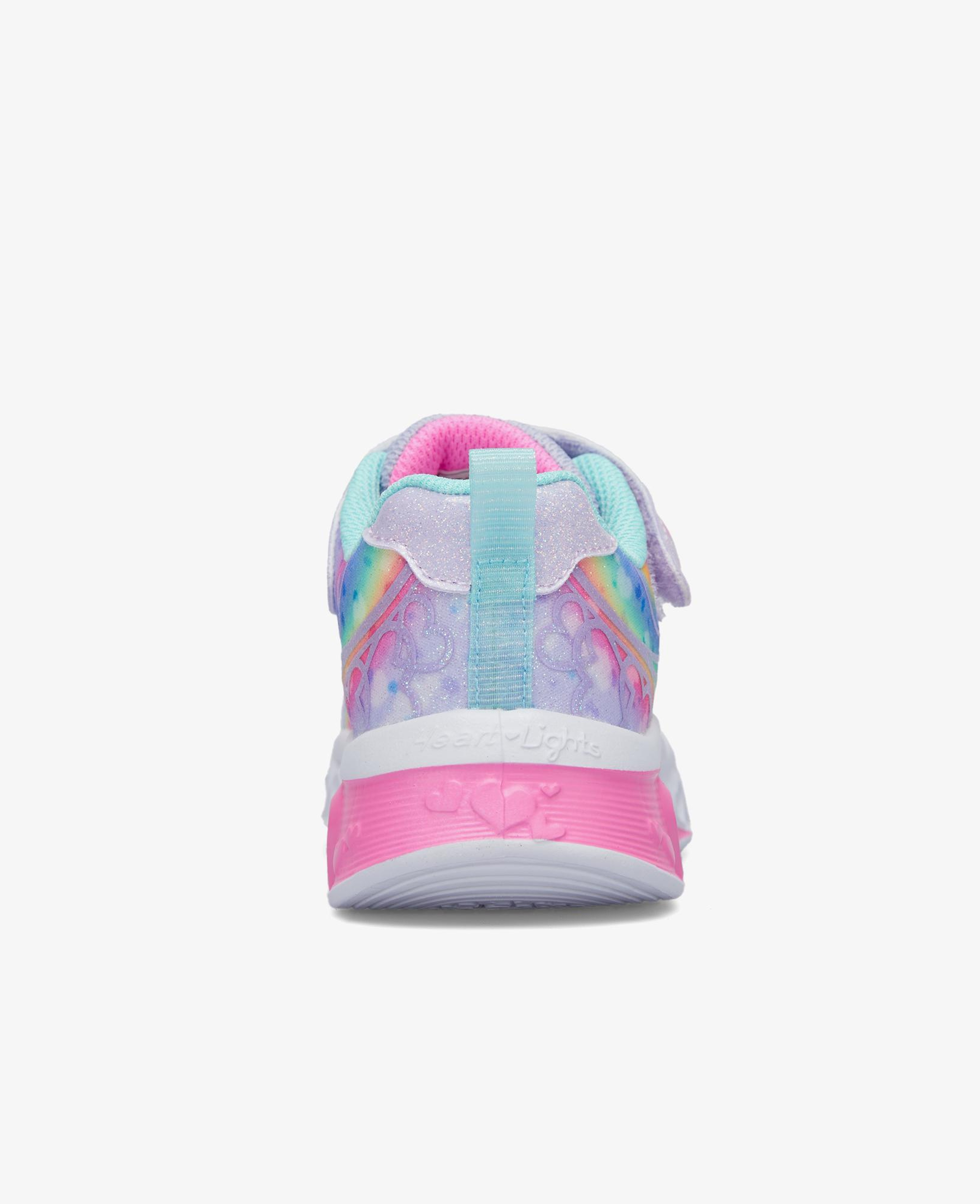 Skechers Flutter Heart Lights Çocuk LAVANTA/AÇIK MAVİ Spor Ayakkabı