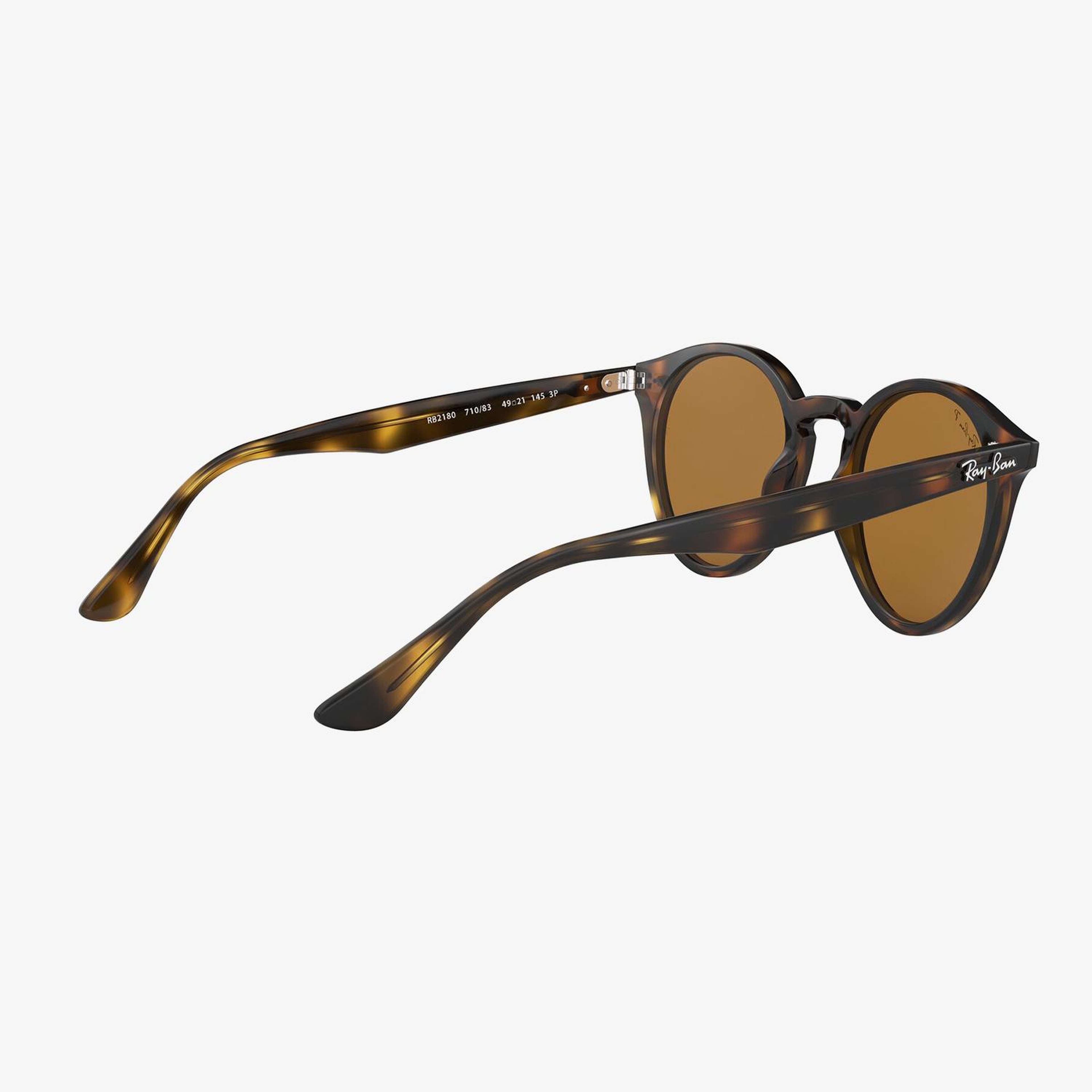 RAY-BAN 0RB2180 Erkek Shiny Dark Havana Güneş Gözlüğü