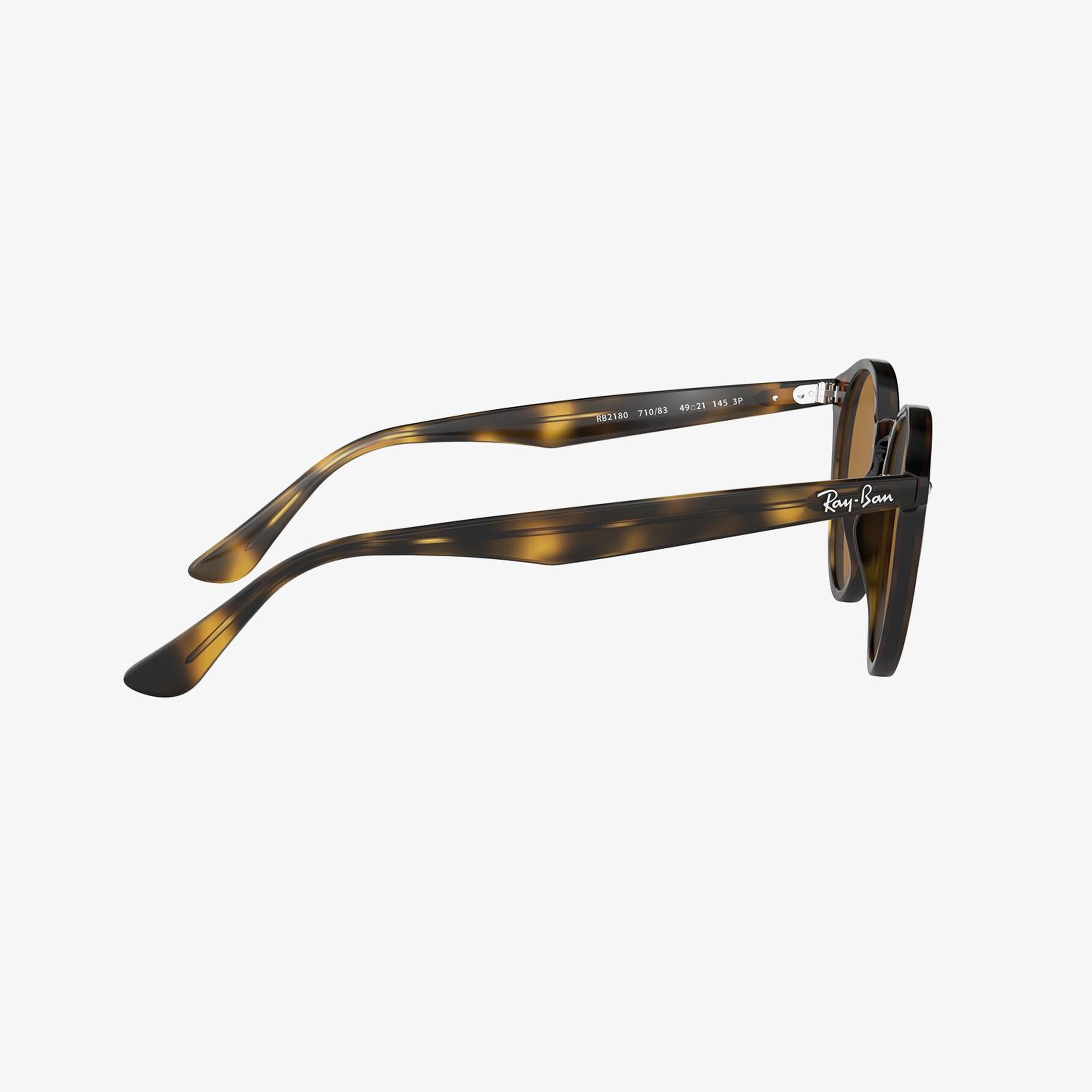 RAY-BAN 0RB2180 Erkek Shiny Dark Havana Güneş Gözlüğü