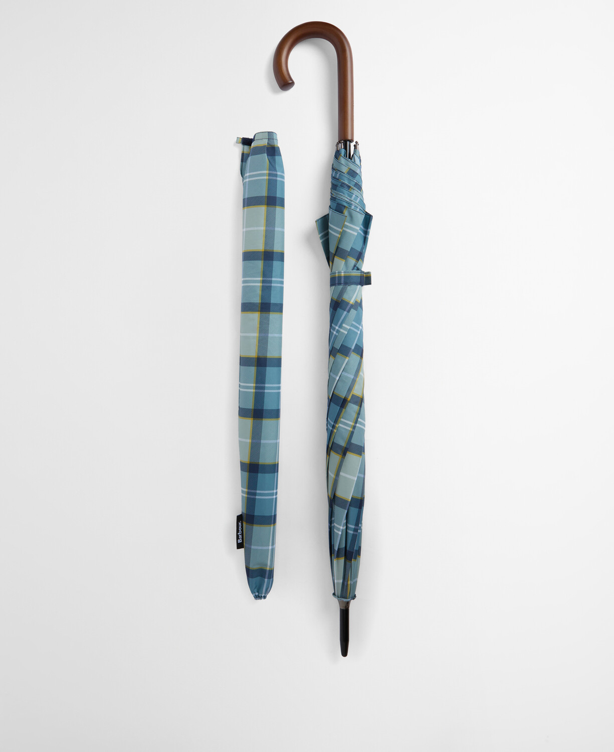 Barbour Tartan Baston Boy Şemsiye