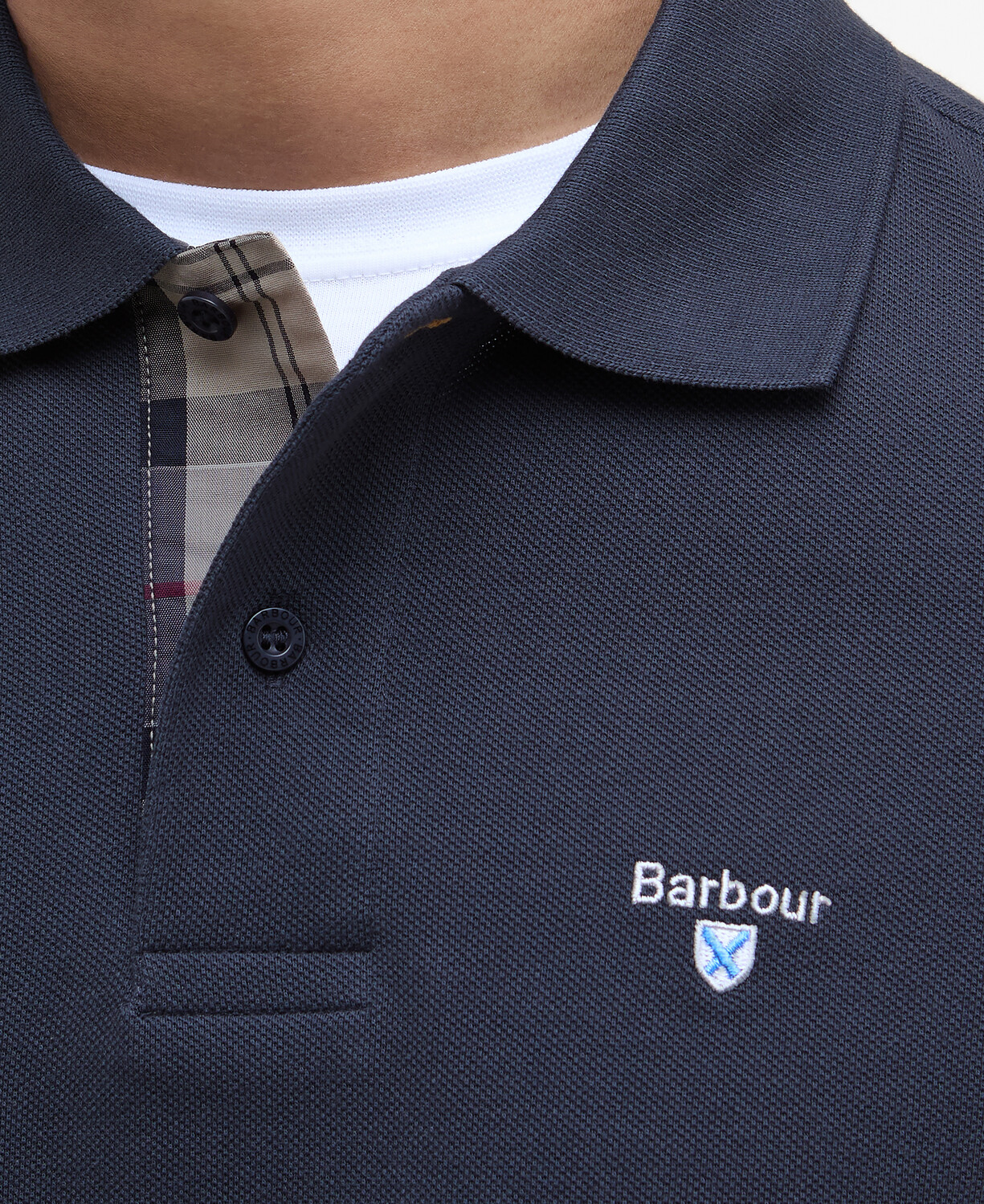 Barbour Tartan Pique Polo Yaka