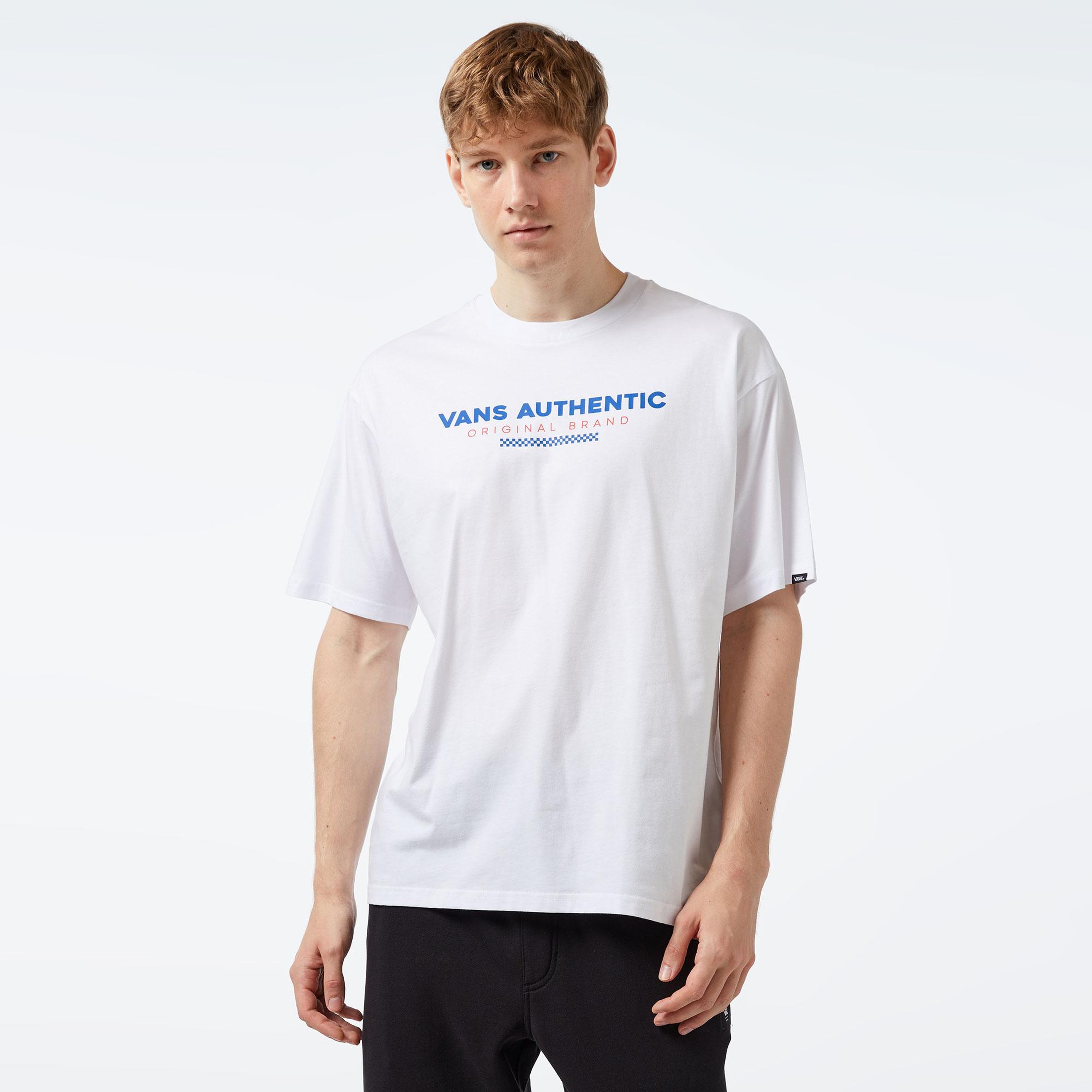 Vans Sport Loose Fit S/S Erkek Beyaz T-Shirt