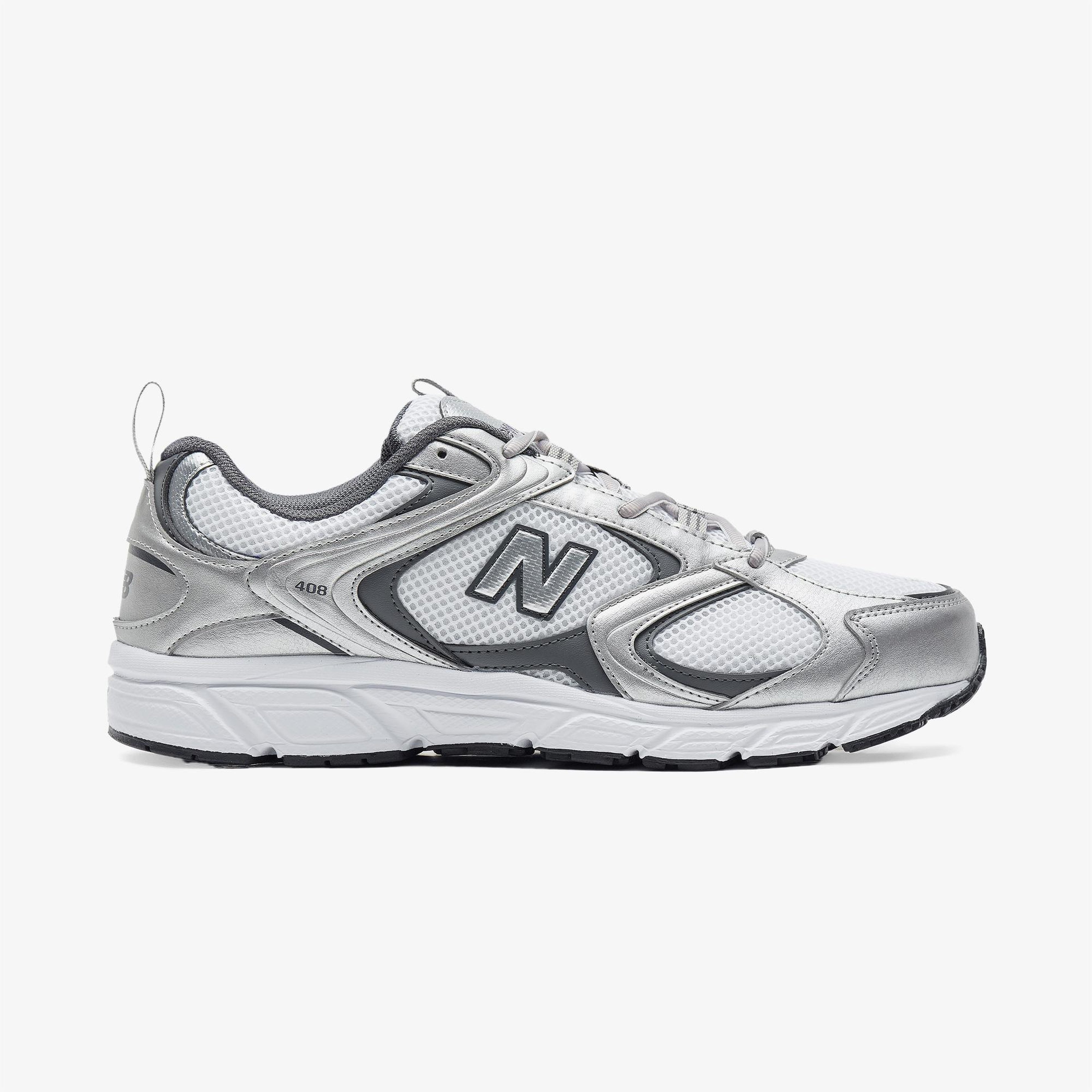 New Balance 408 Unisex Gri Spor Ayakkabı