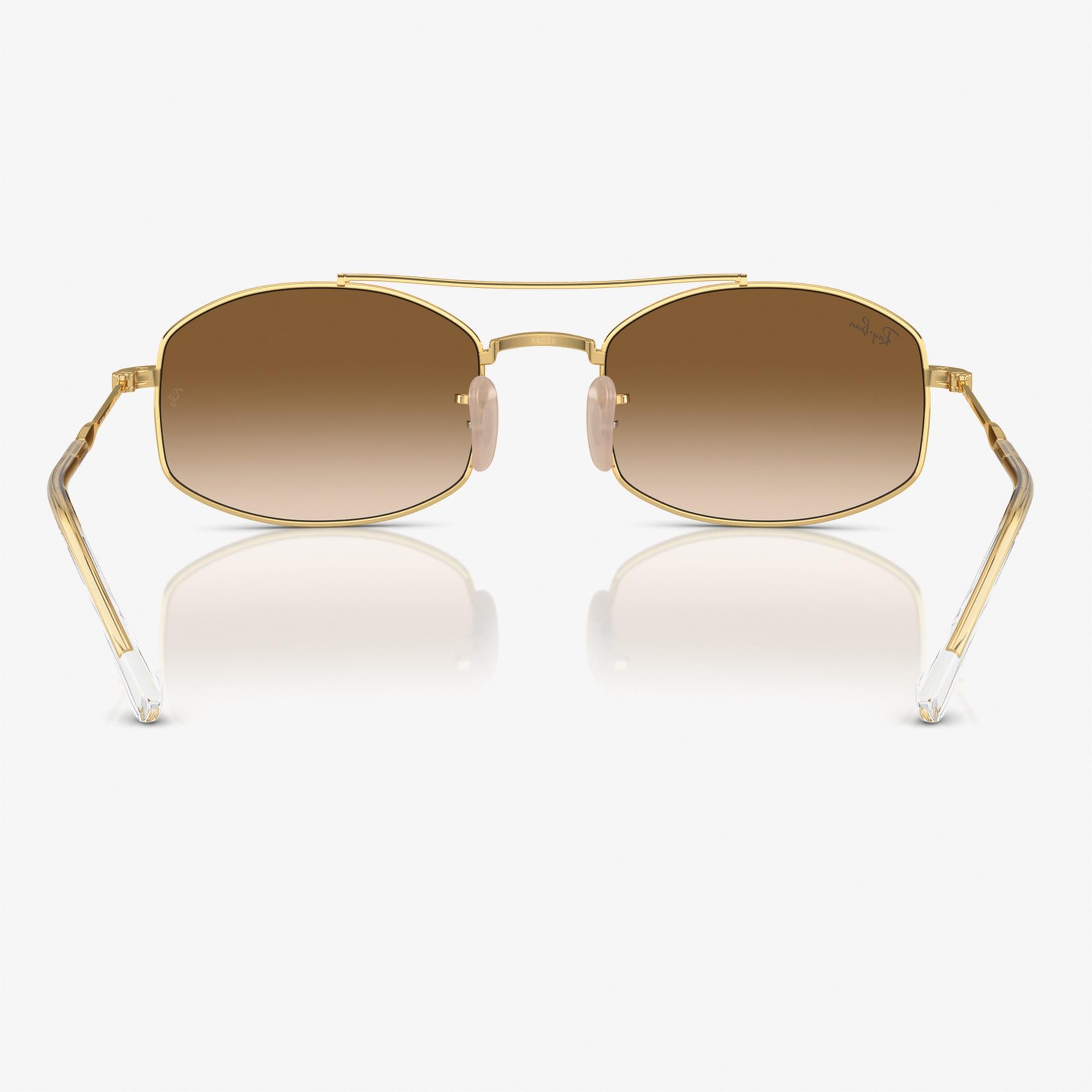 RAY-BAN 0RB3719 Metal Unisex Altın Rengi Güneş Gözlüğü