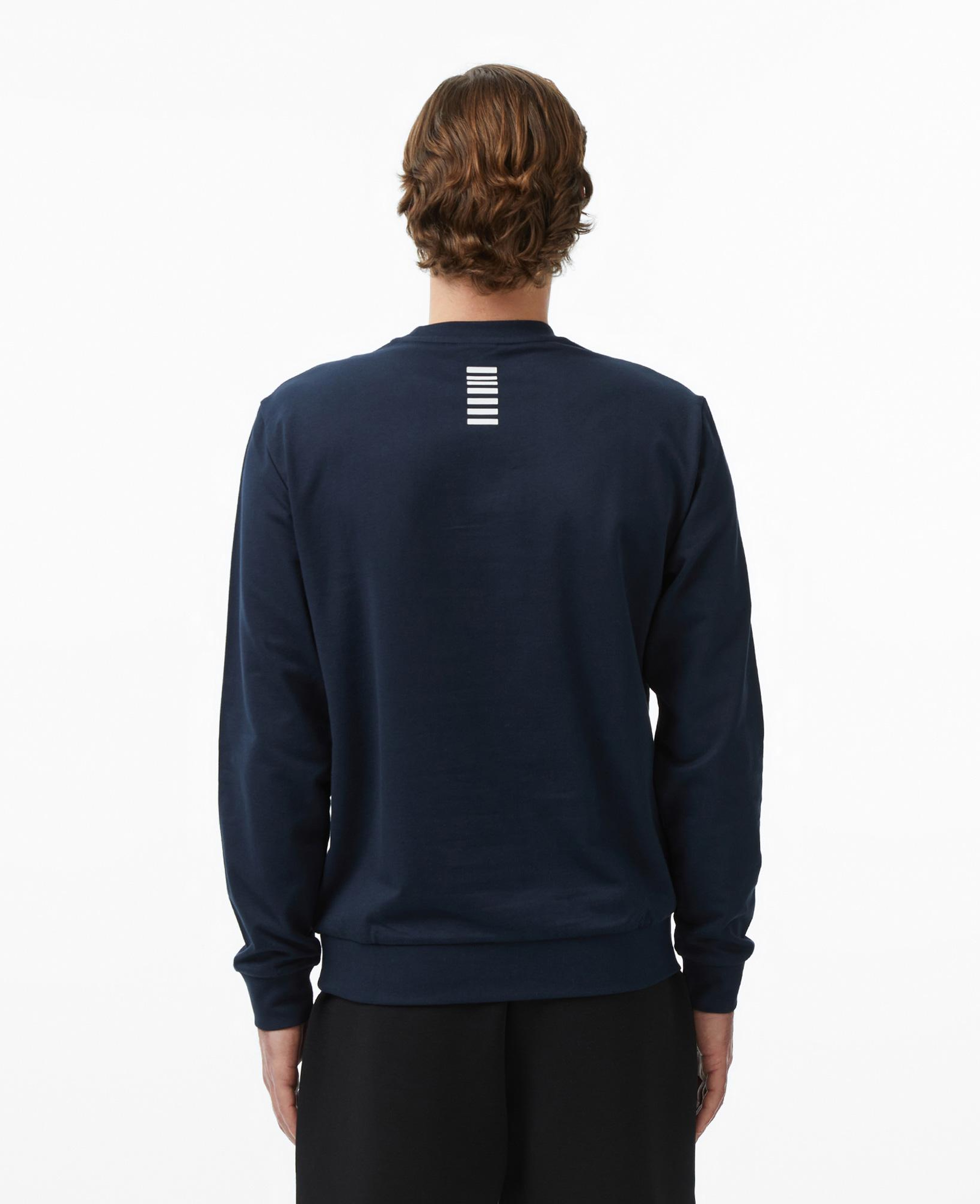 EA7 Erkek Mavi Sweatshirt
