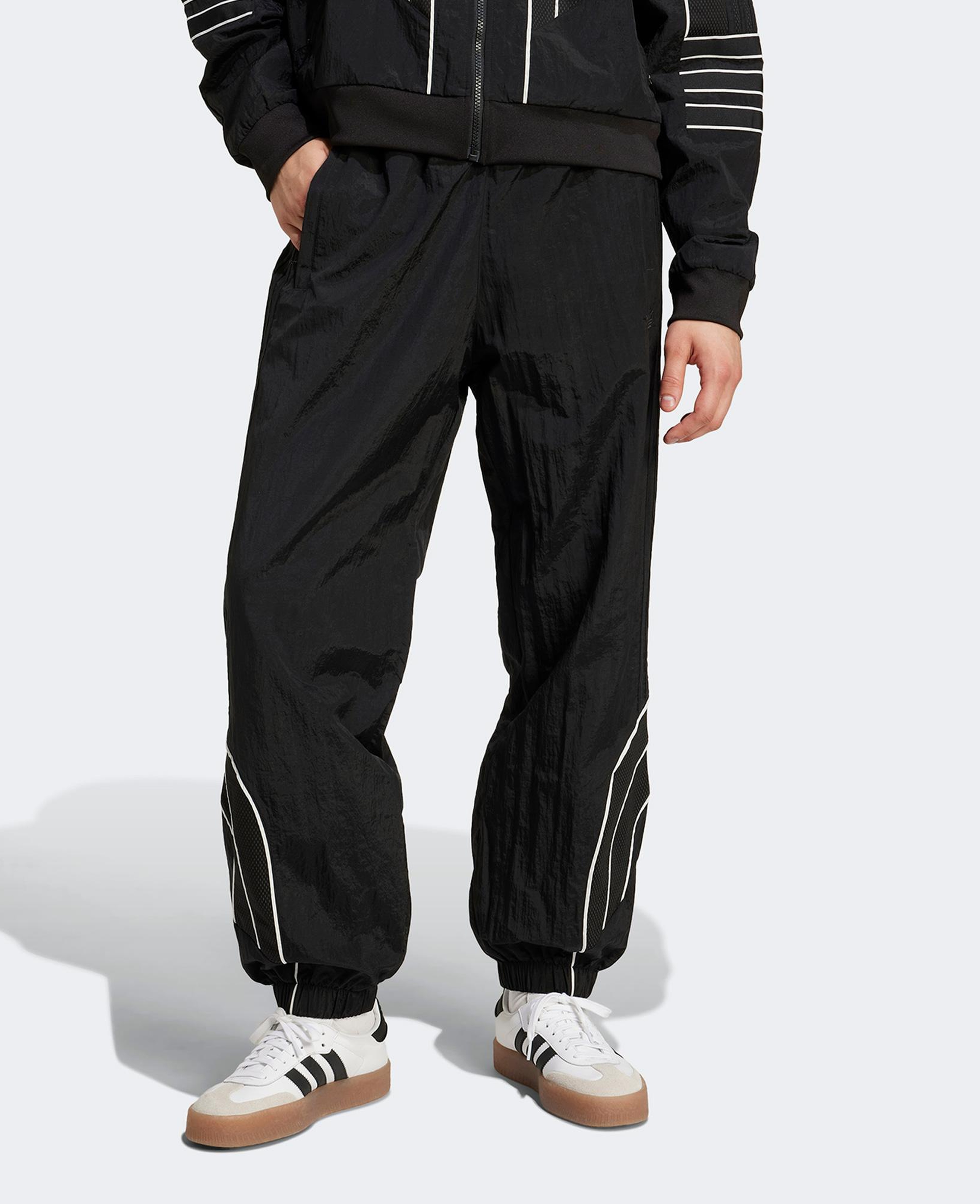 adidas Q4 Atlanta Stone Erkek Siyah Eşofman Altı