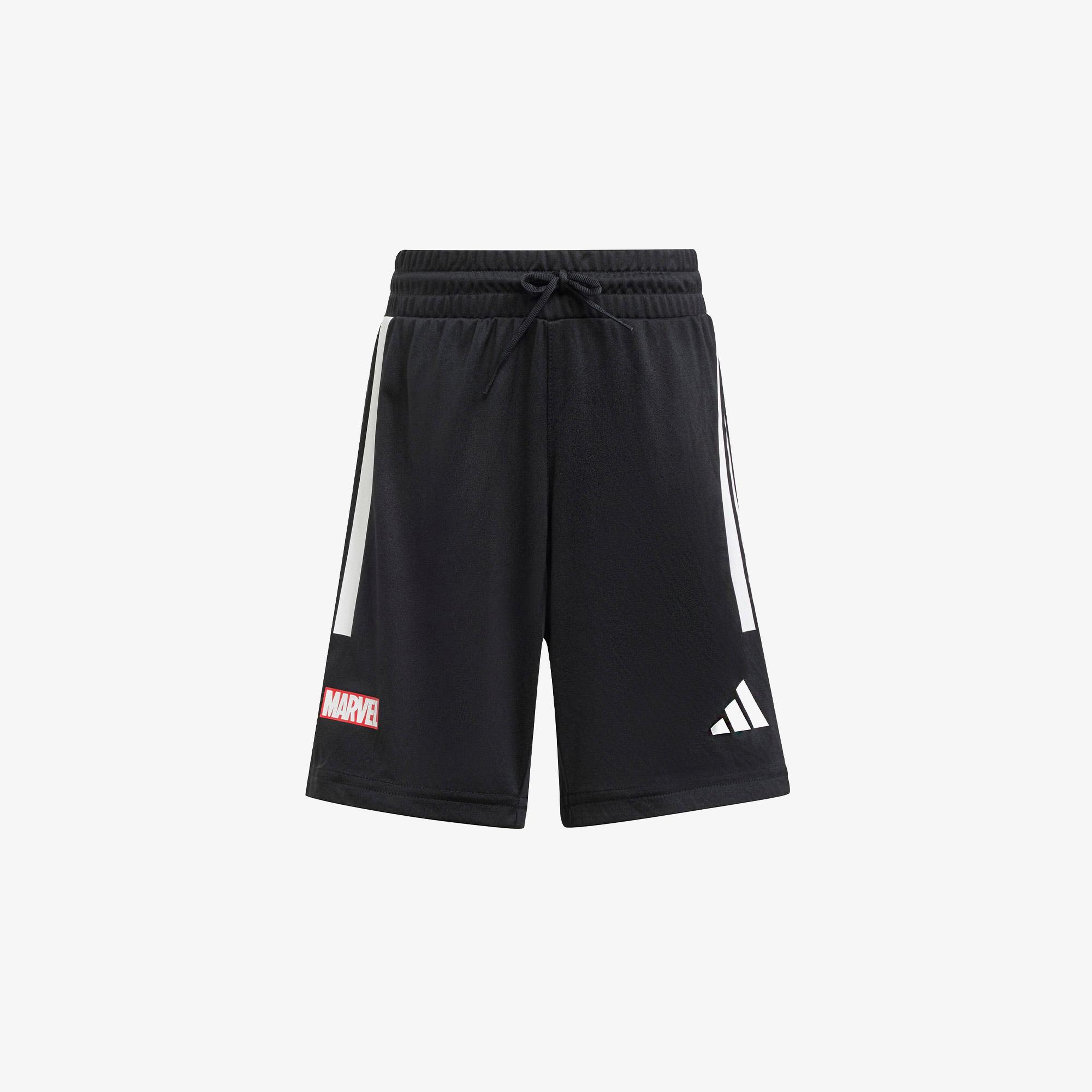 adidas X Marvel Ironman Çocuk Kırmızı/Siyah Şort Takımı