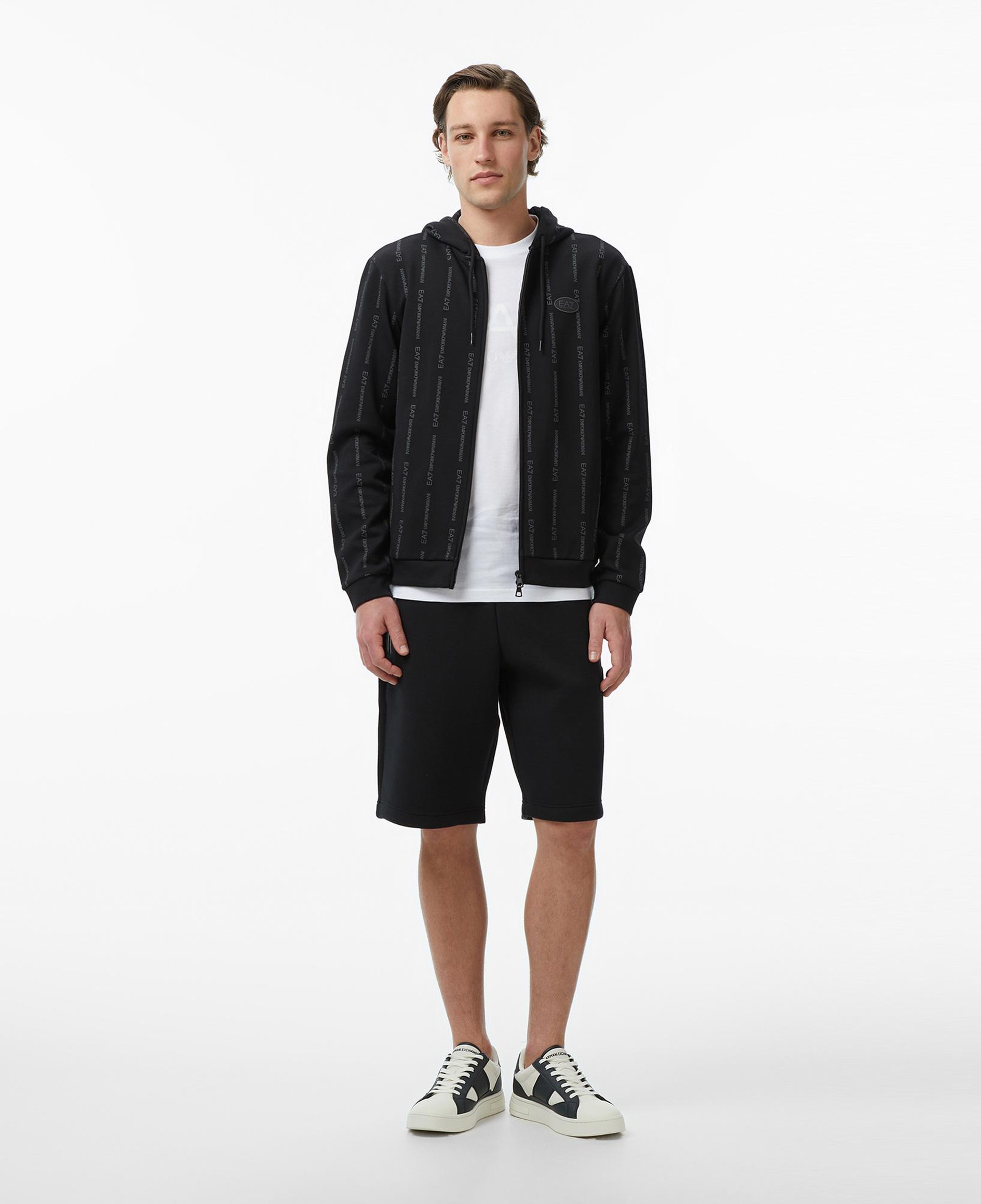 EA7 Erkek Siyah Sweatshirt