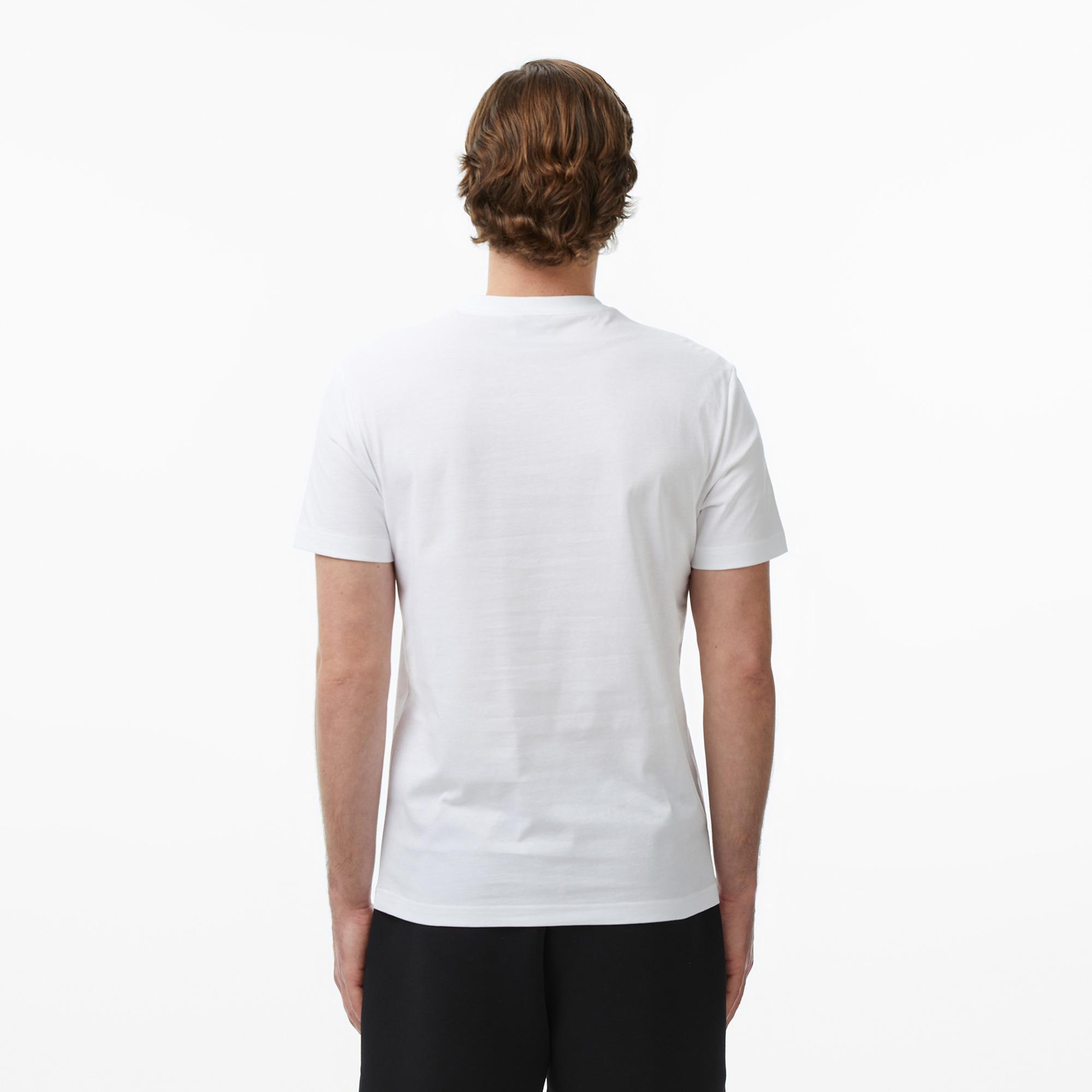 EA7 Erkek Beyaz T-Shirt