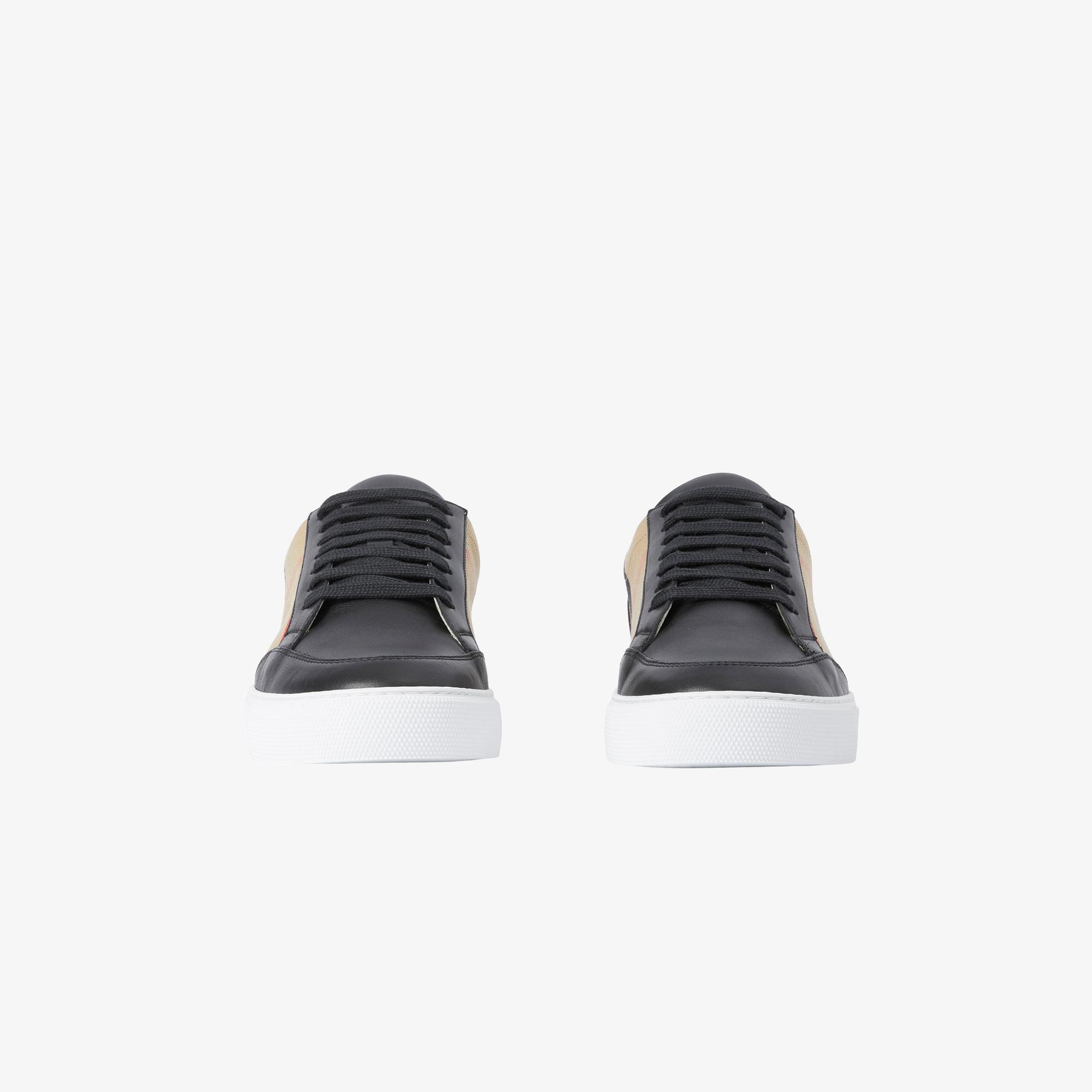 Burberry New Salmond House Kadın Siyah Sneaker