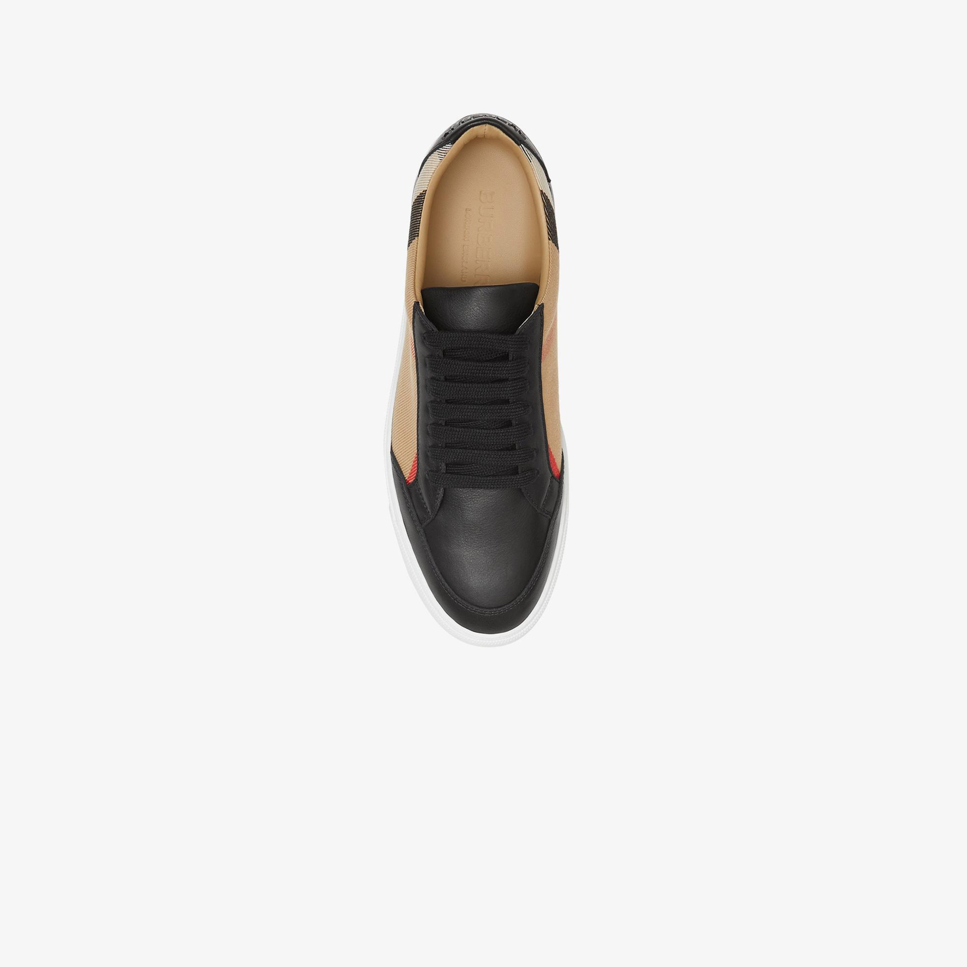 Burberry New Salmond House Kadın Siyah Sneaker