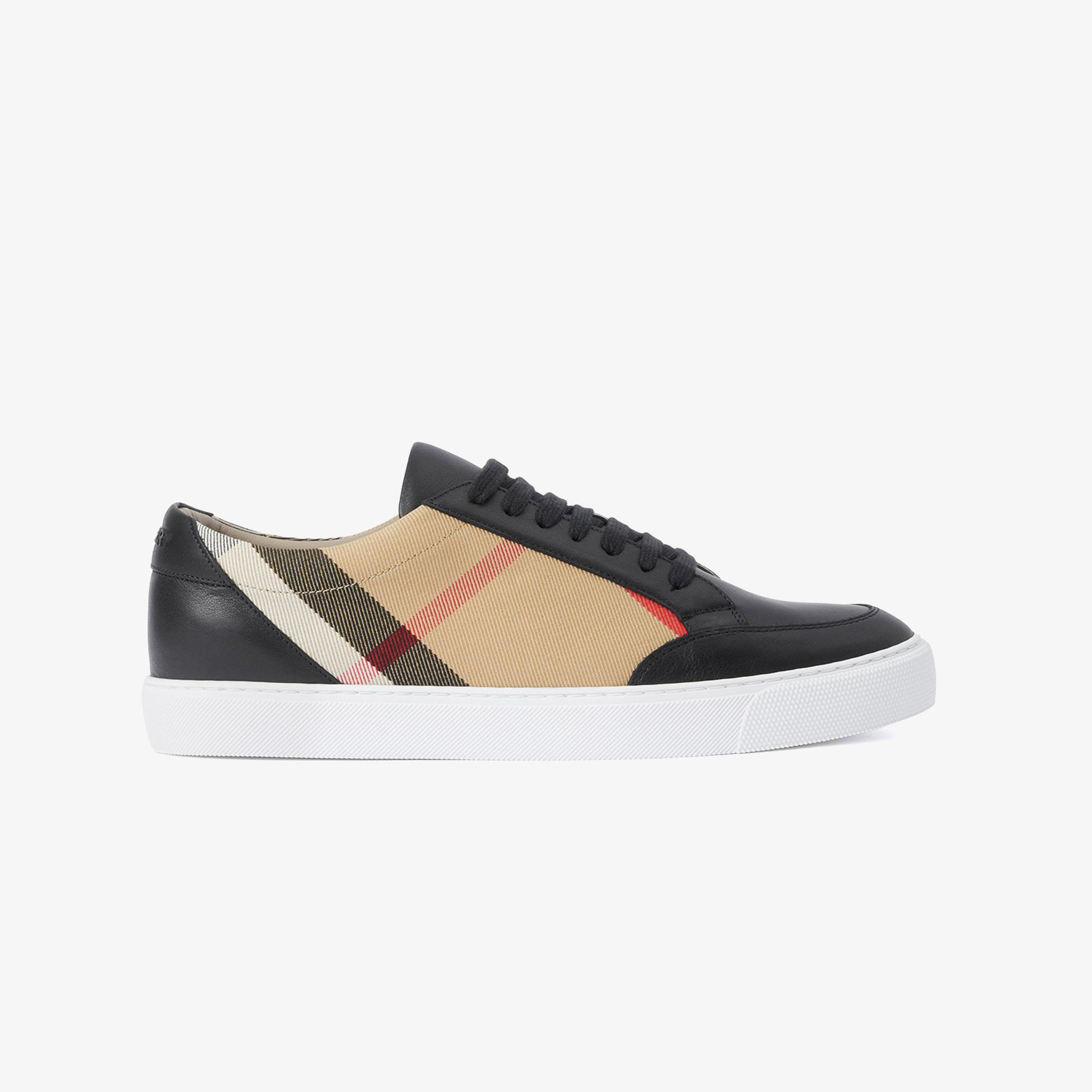 Burberry New Salmond House Kadın Siyah Sneaker