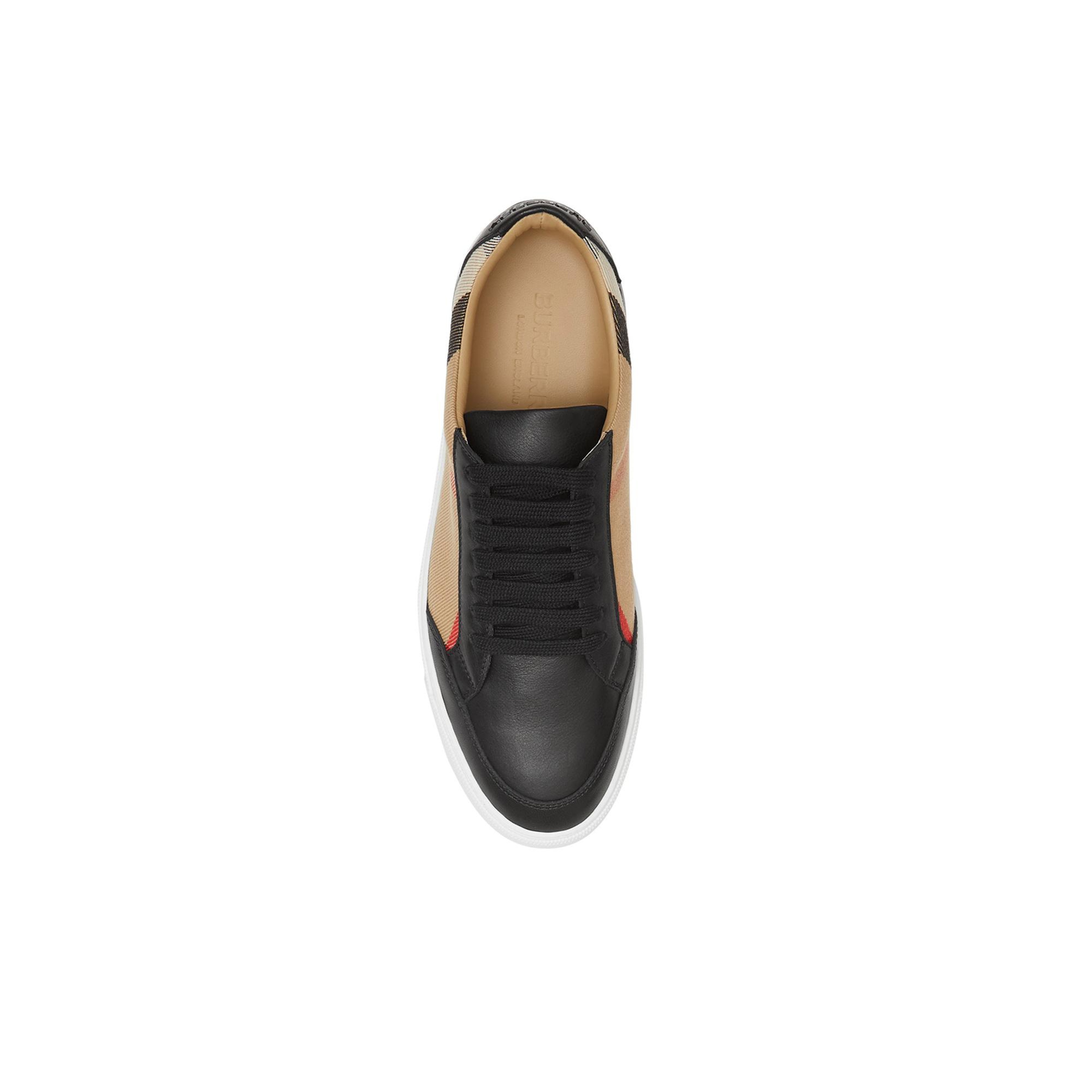 Burberry New Salmond House Kadın Siyah Sneaker
