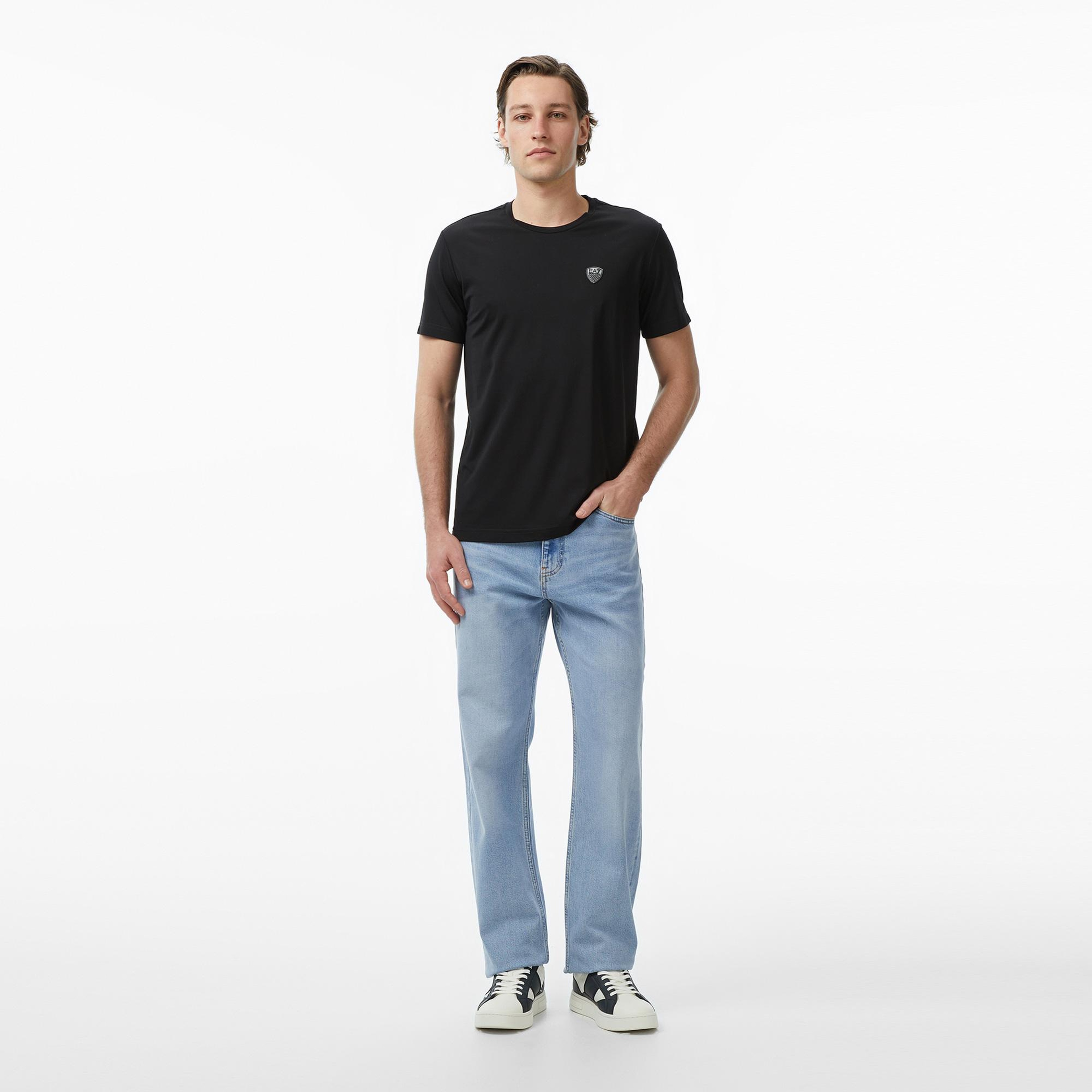 EA7 Erkek Siyah T-Shirt