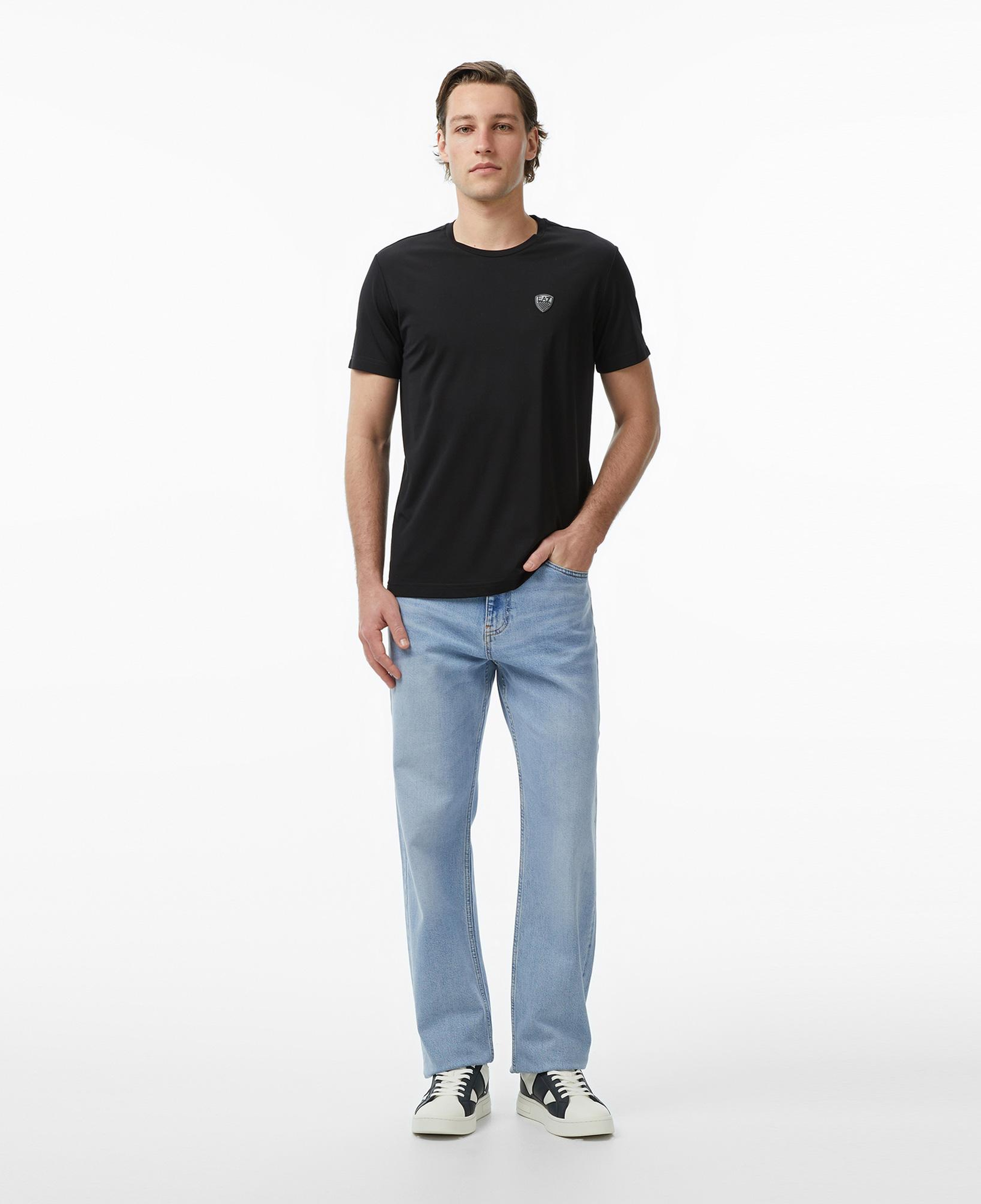 EA7 Erkek Siyah T-Shirt