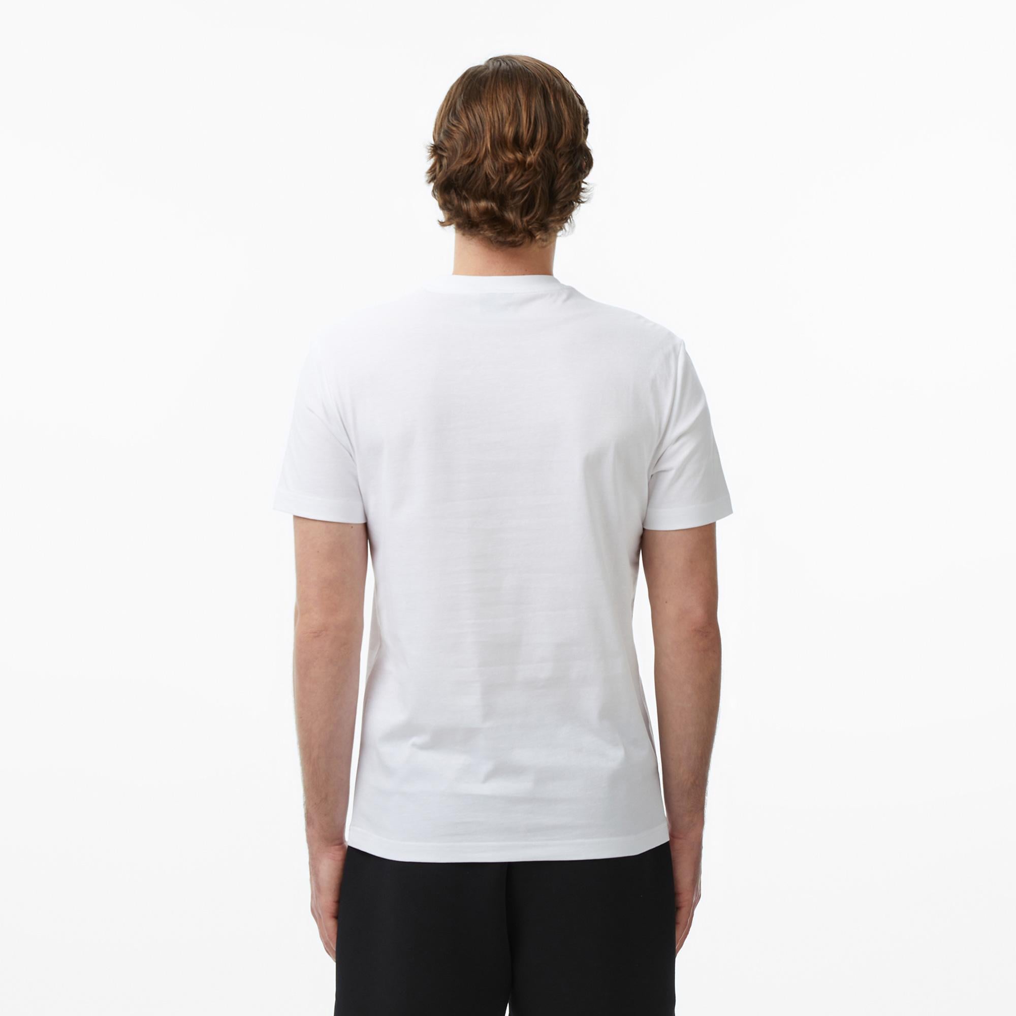 EA7 Erkek Beyaz T-Shirt