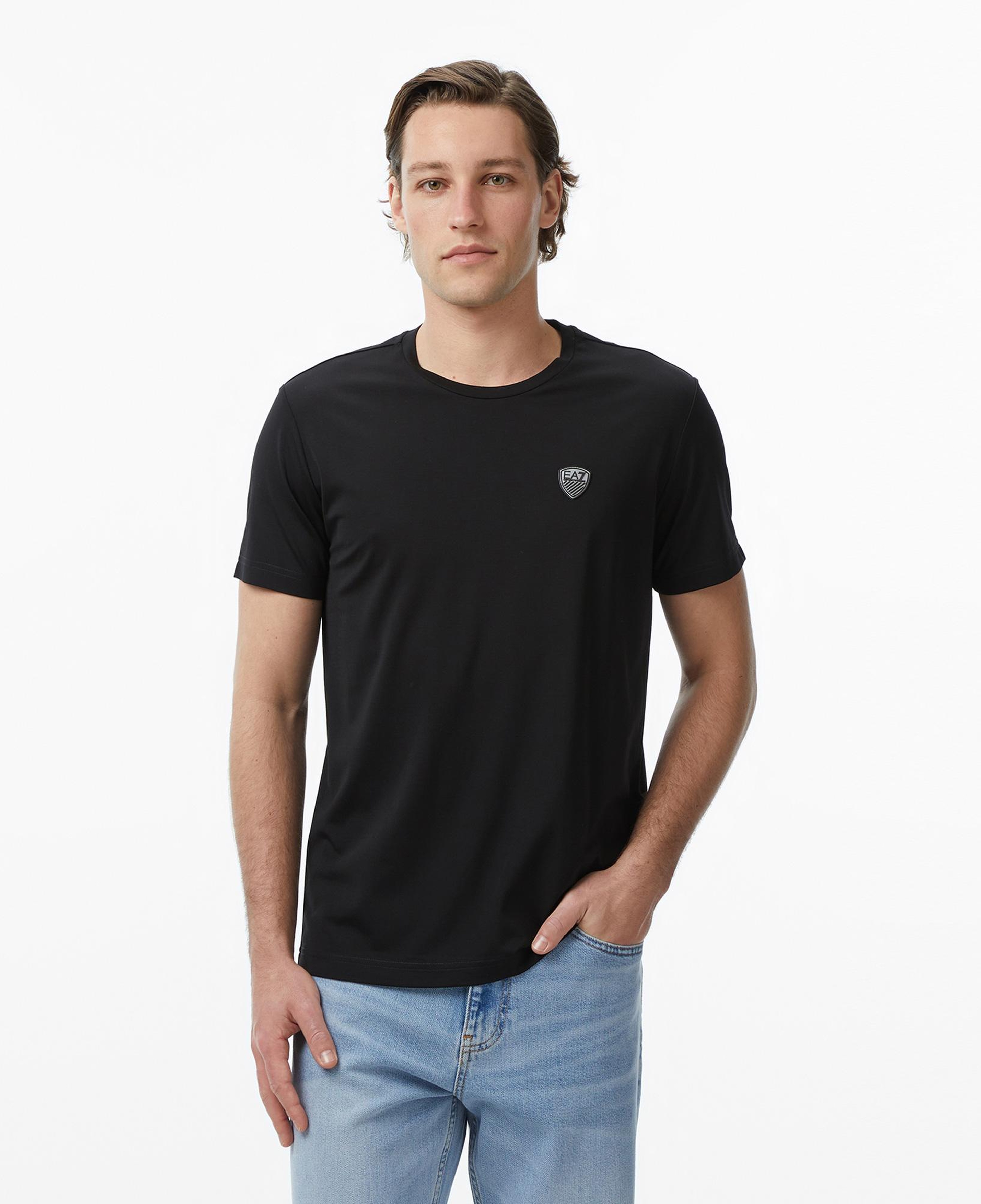 EA7 Erkek Siyah T-Shirt