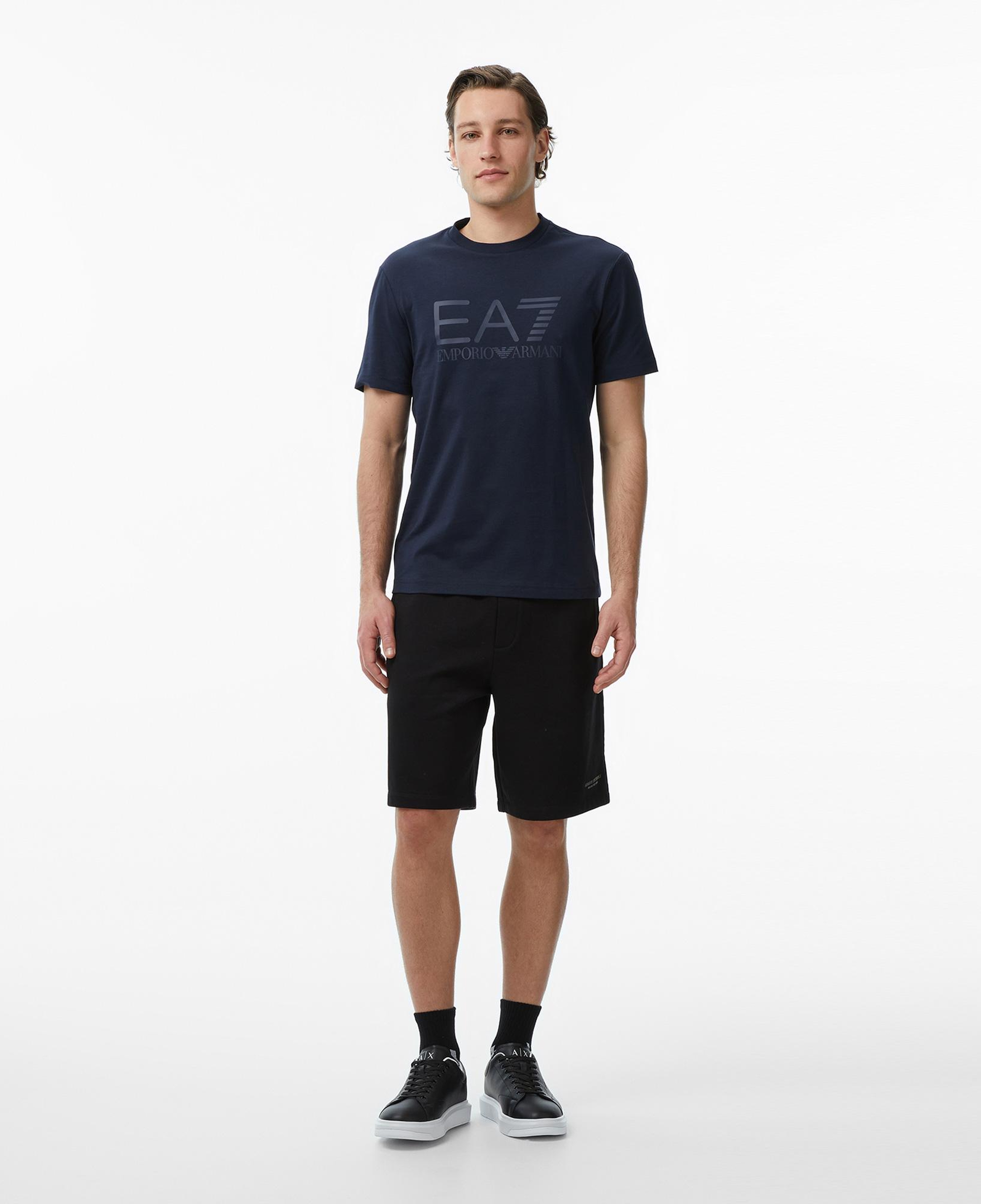 EA7 Erkek Mavi T-Shirt