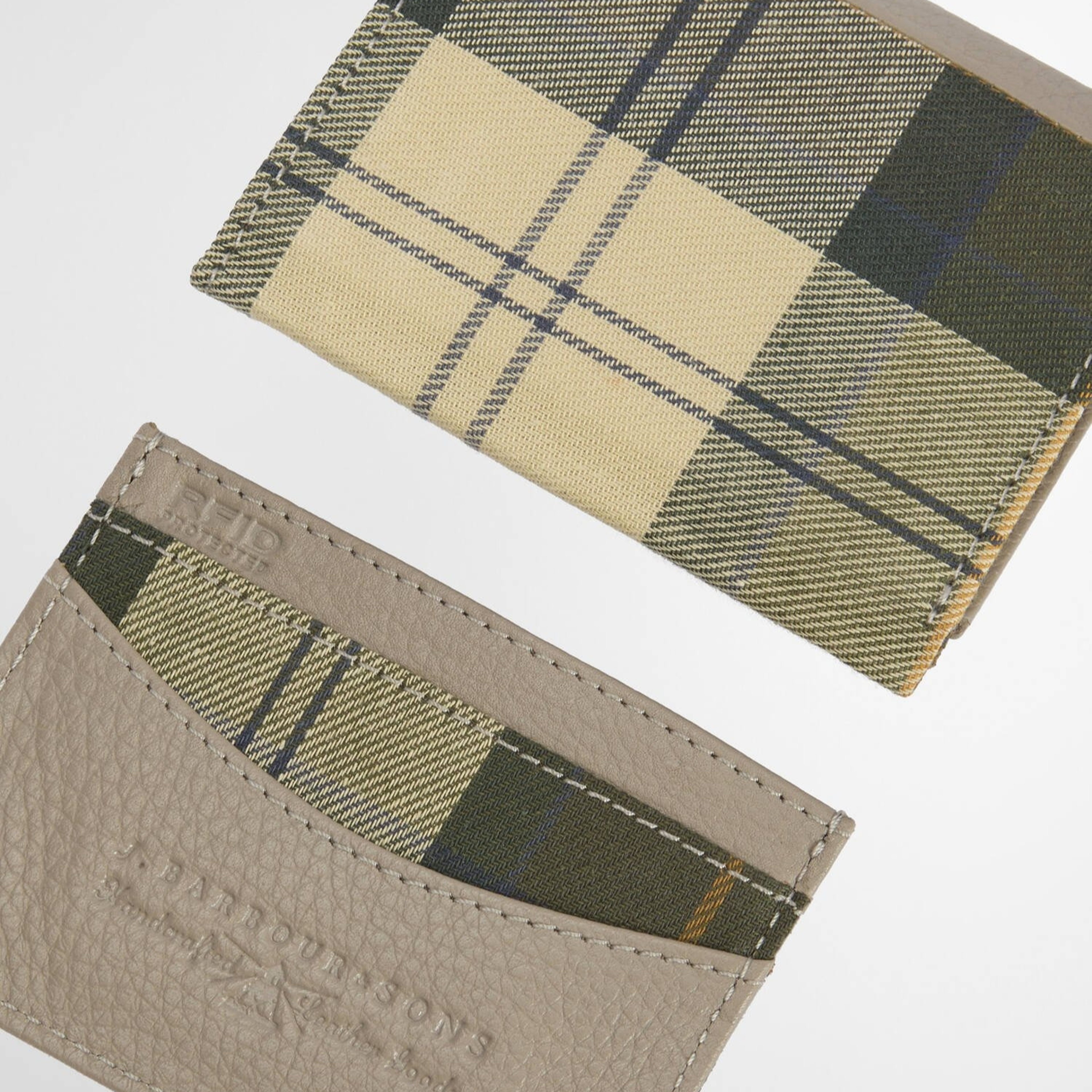 Barbour Cresswell Cüzdan & Kartlık Hediye Seti
