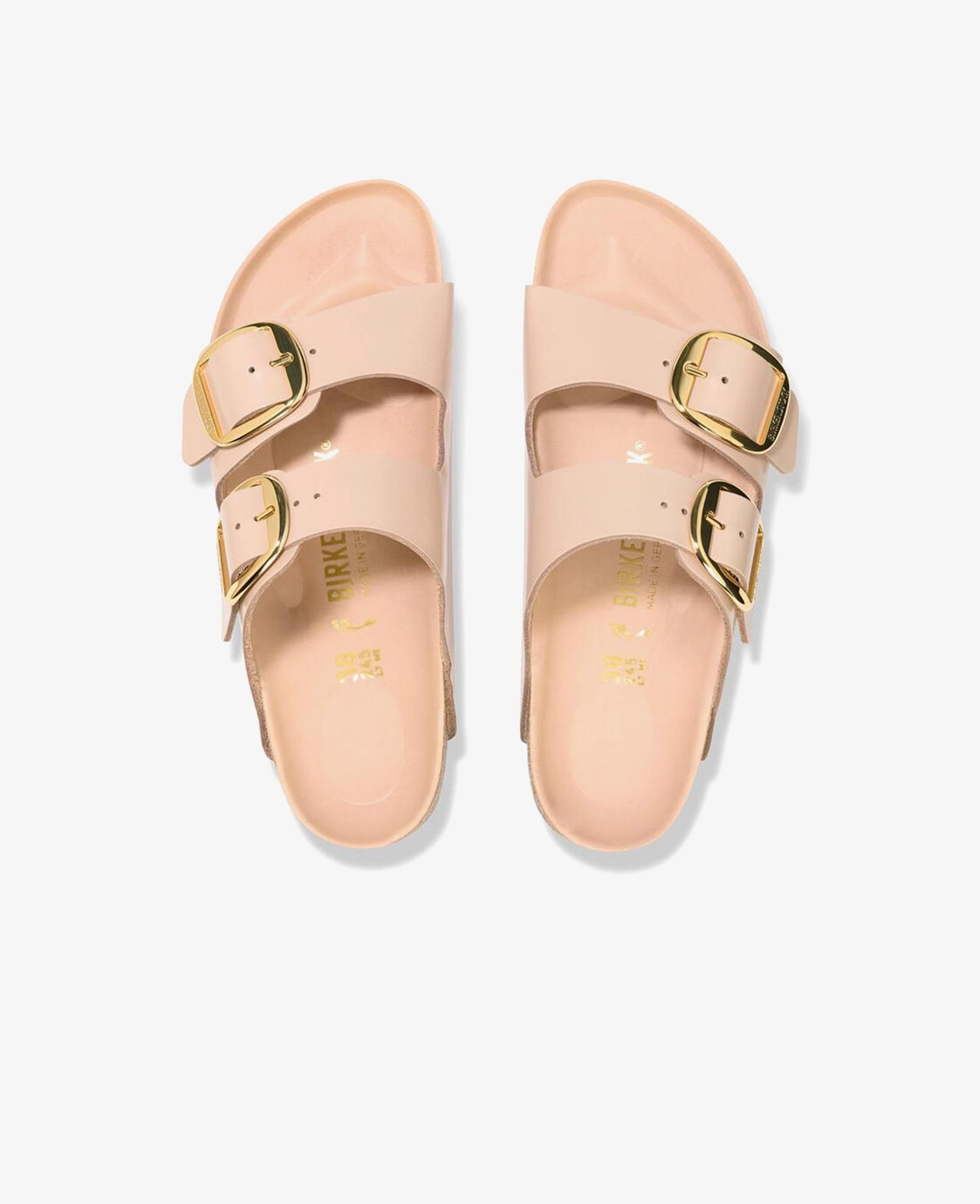 Birkenstock Arizona Big Buckle Nl High Shine Kadın Bej Terlik