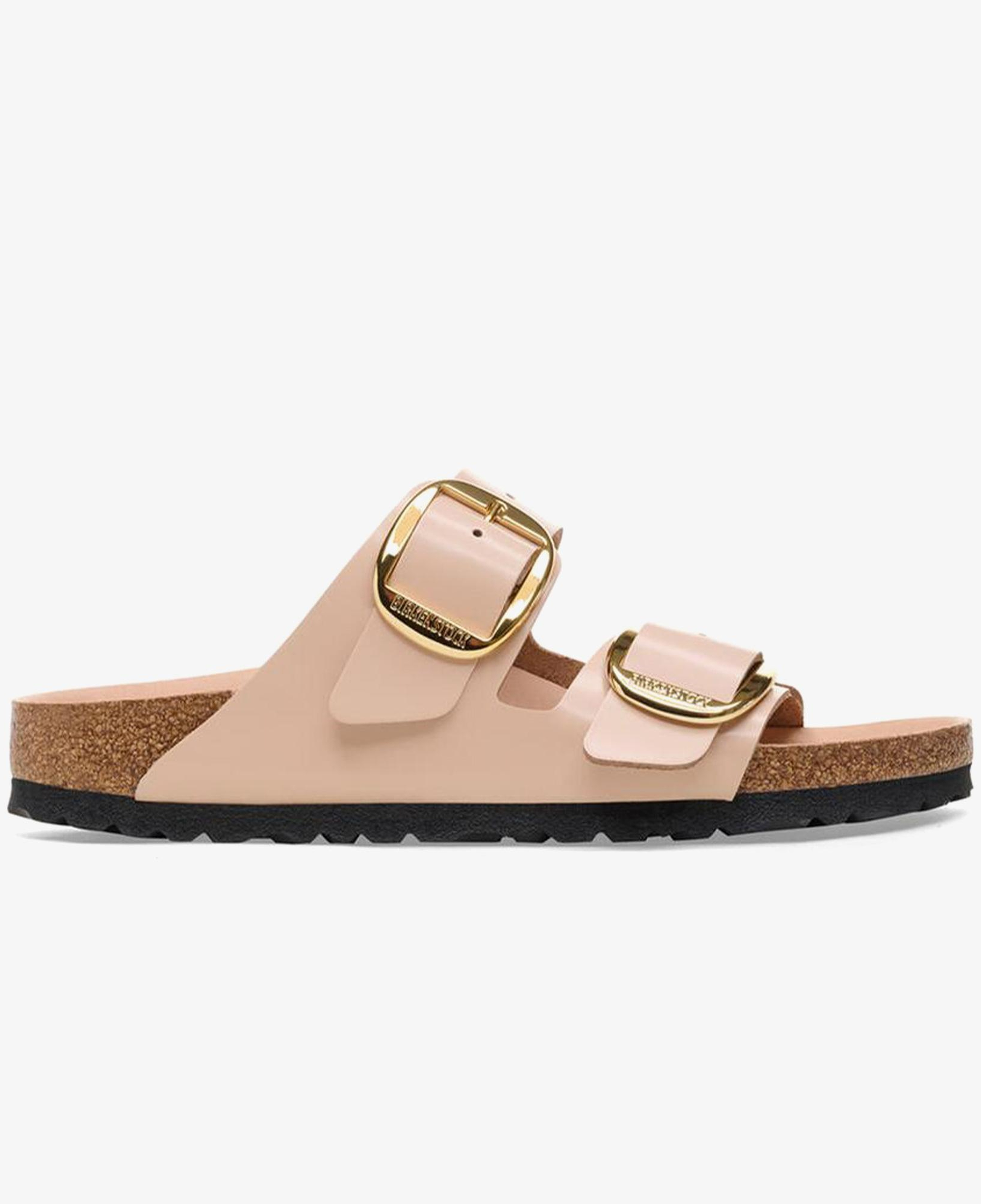 Birkenstock Arizona Big Buckle Nl High Shine Kadın Bej Terlik