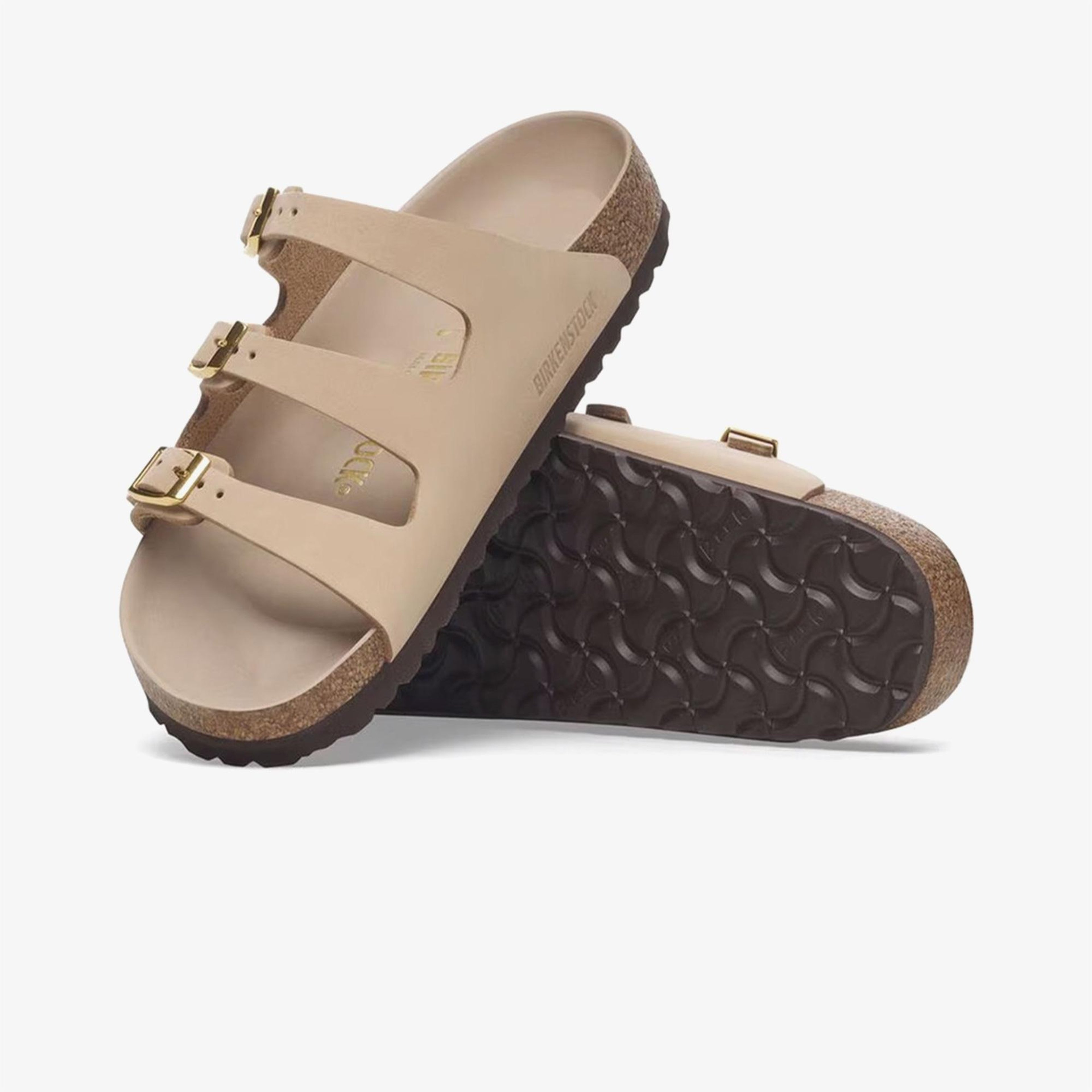 Birkenstock Florida Nu Hex Kadın Bej Terlik