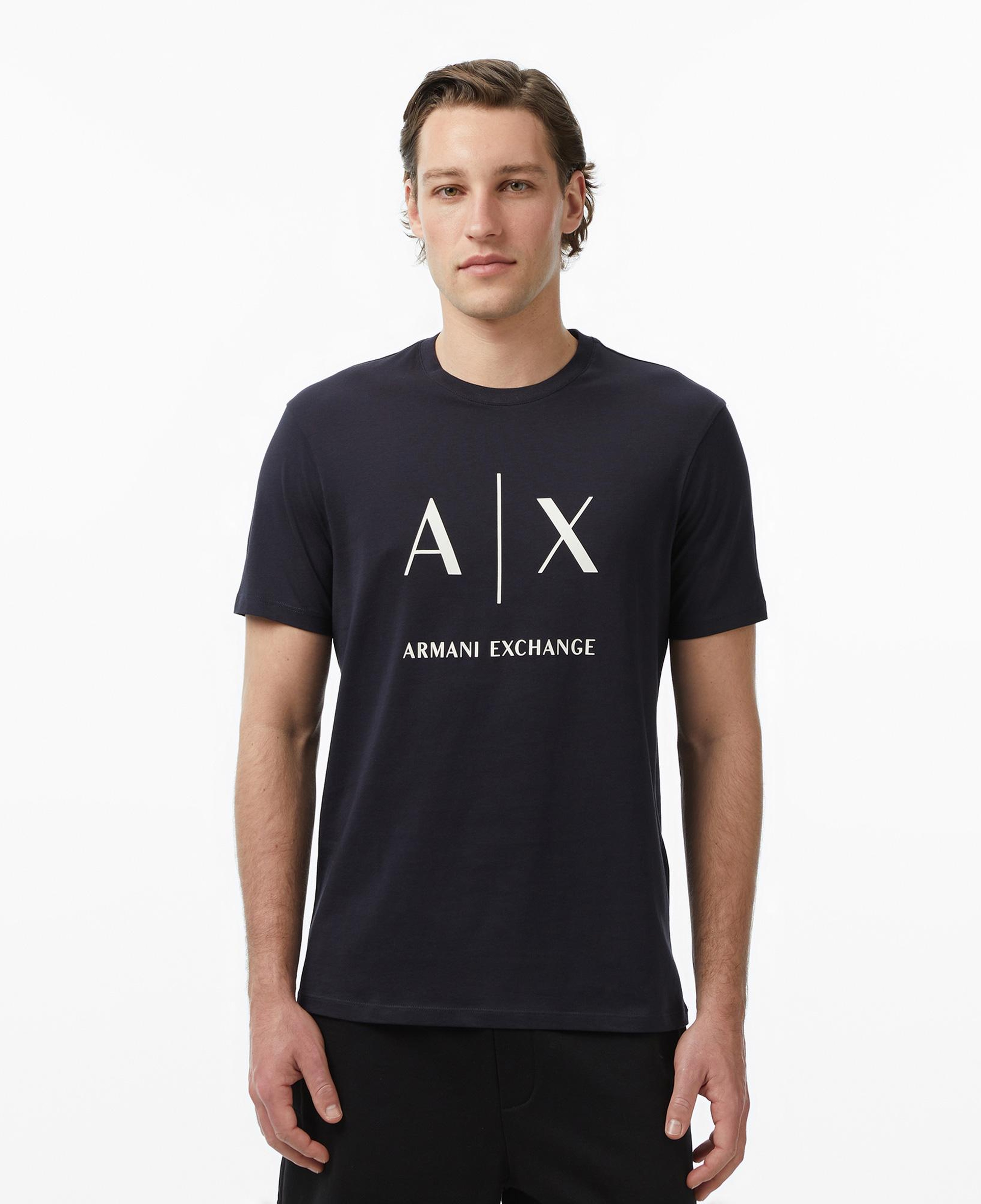 Armani Exchange Erkek Lacivert T-Shirt