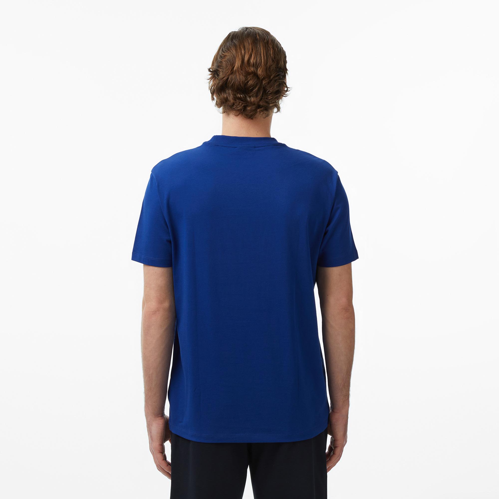 Armani Exchange Erkek Mavi T-Shirt