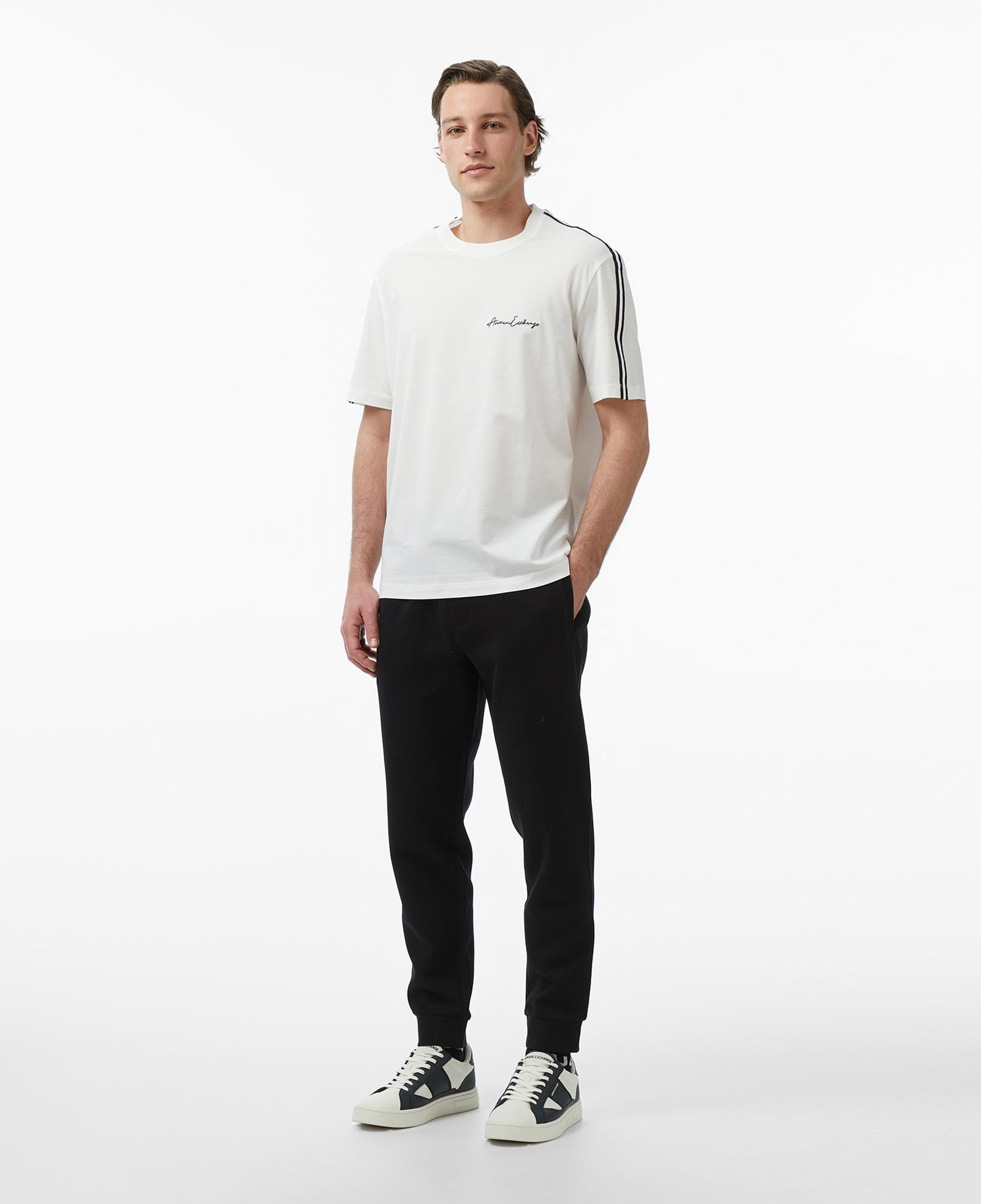 Armani Exchange Erkek Beyaz T-Shirt