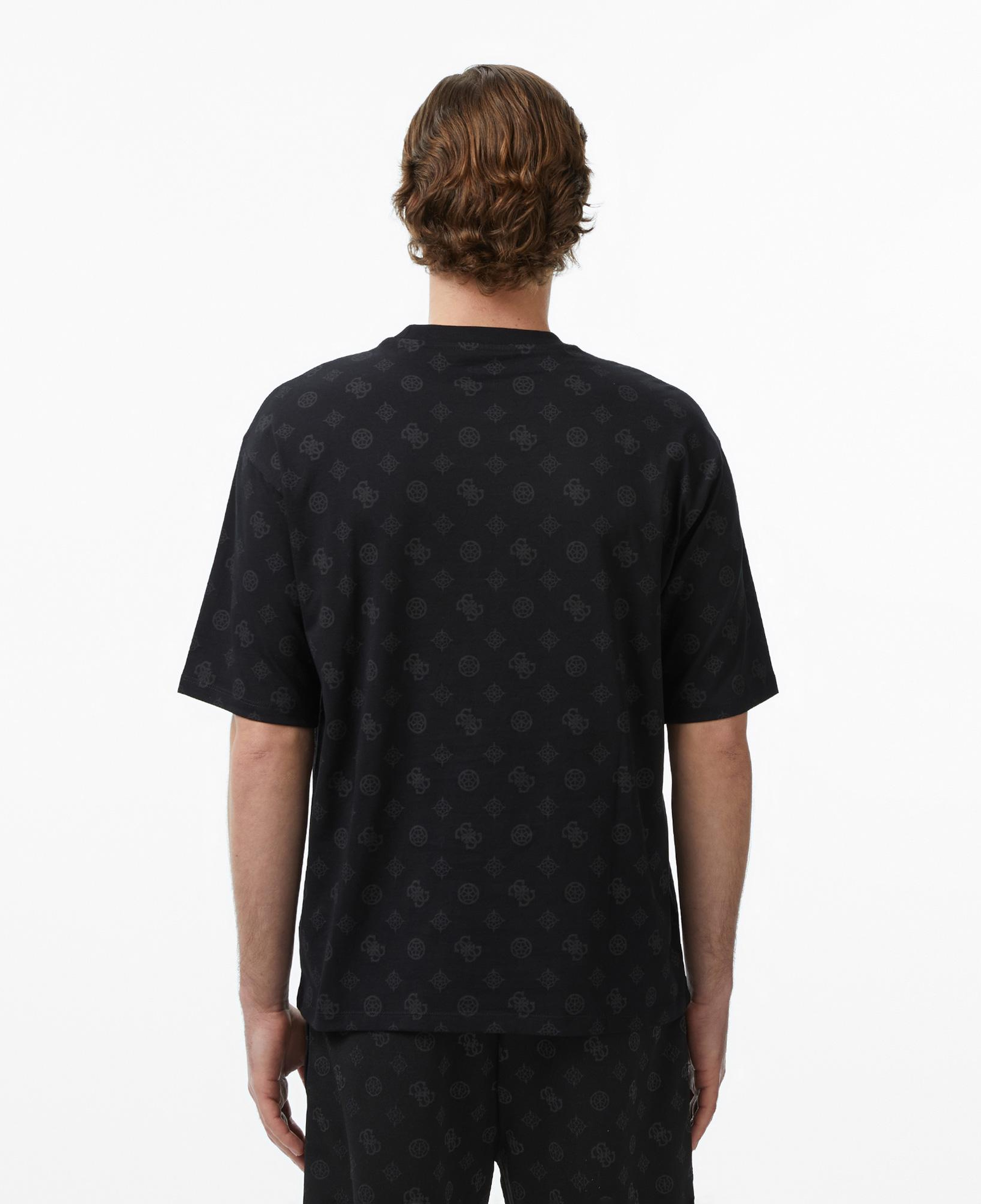 Guess Ovidio Aktif Oversize Fit Erkek Siyah T-Shirt