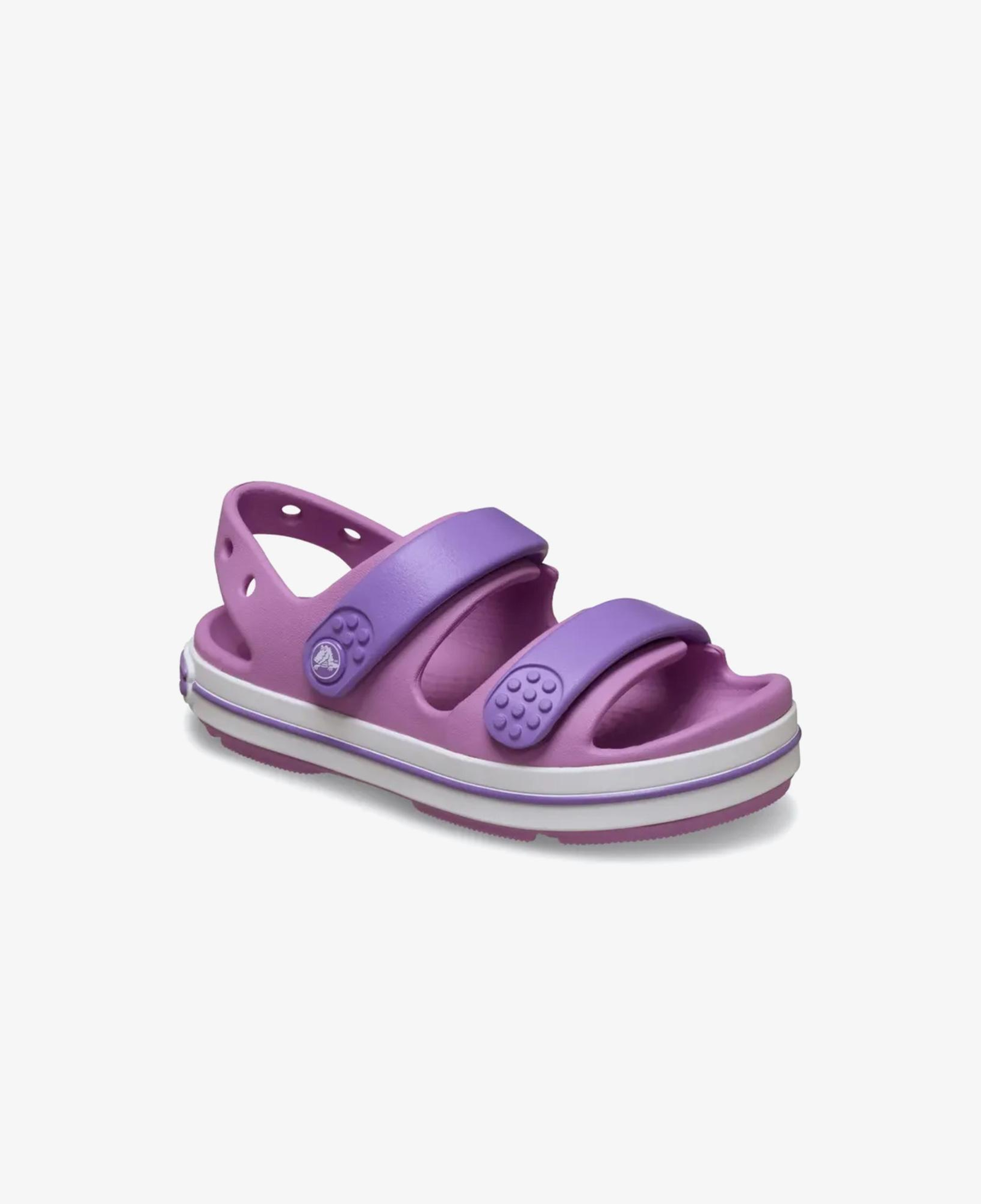 Crocs Crocband Cruiser Sandal Çocuk Mor Sandalet