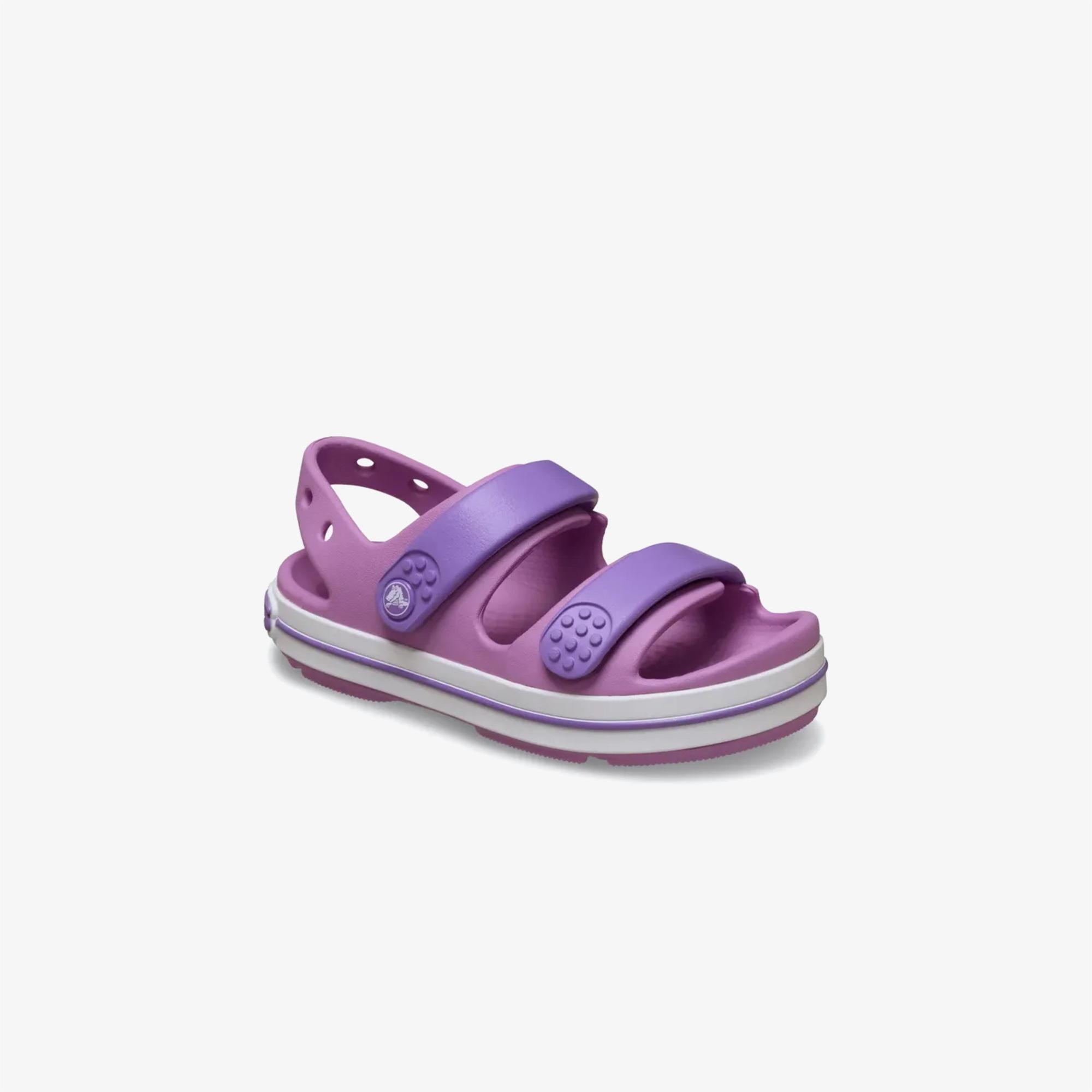 Crocs Crocband Cruiser Sandal Çocuk Mor Sandalet