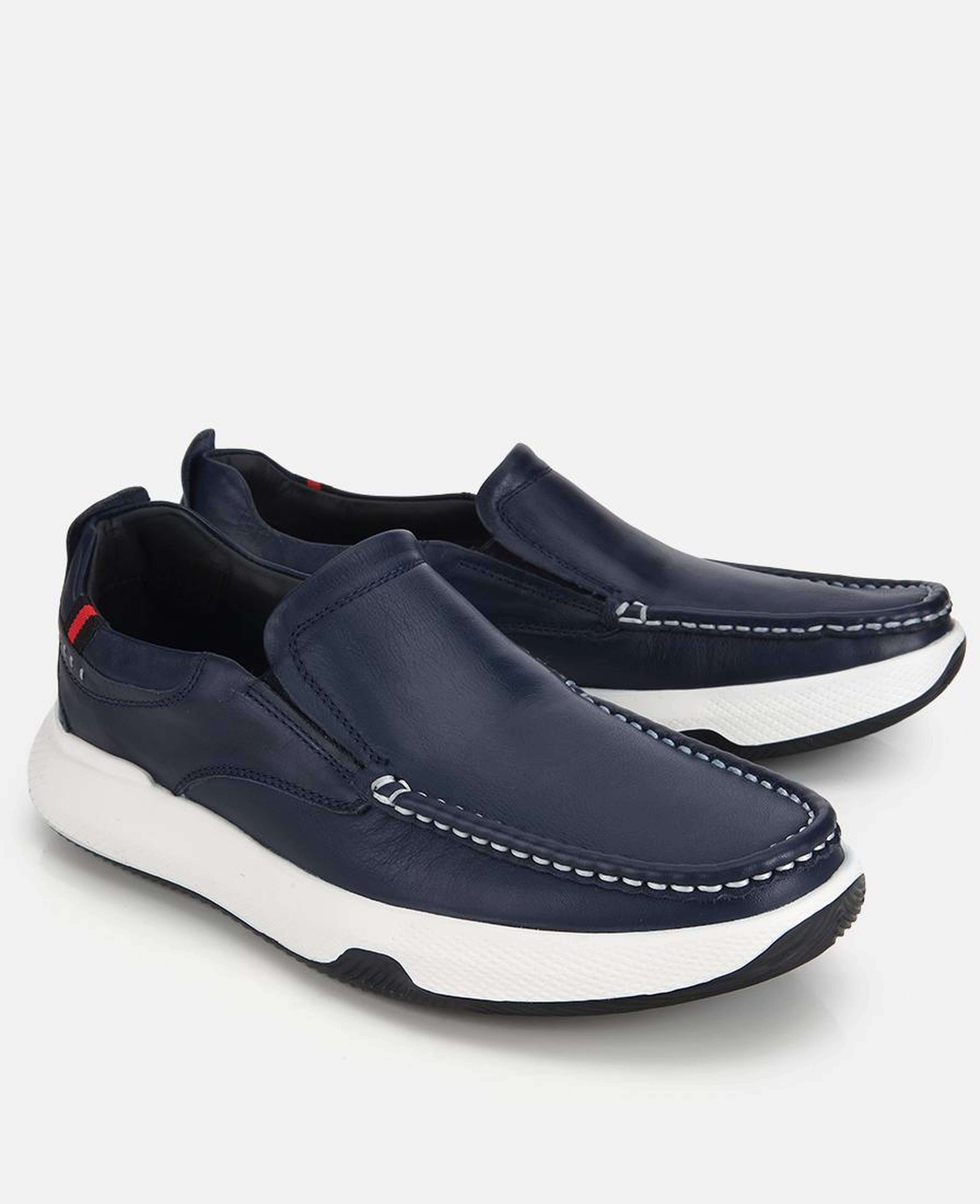 Erkek Deri Lacivert Comfort Günlük Loafer